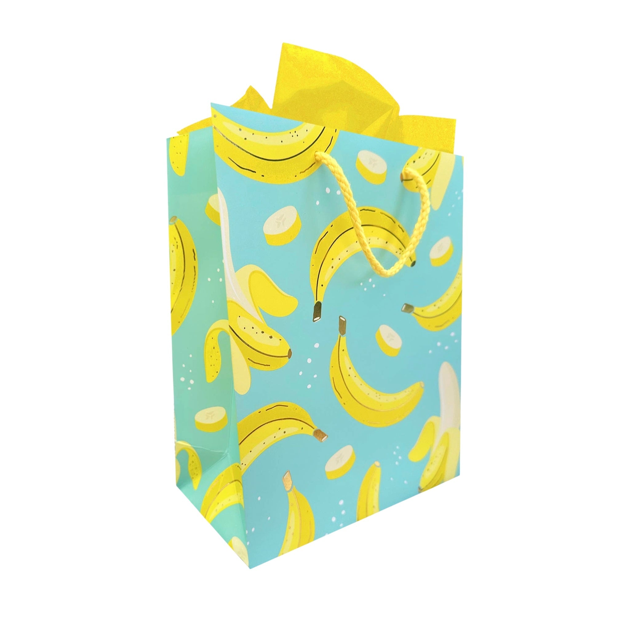 Banana Medium Gift Bag - bubblegum market