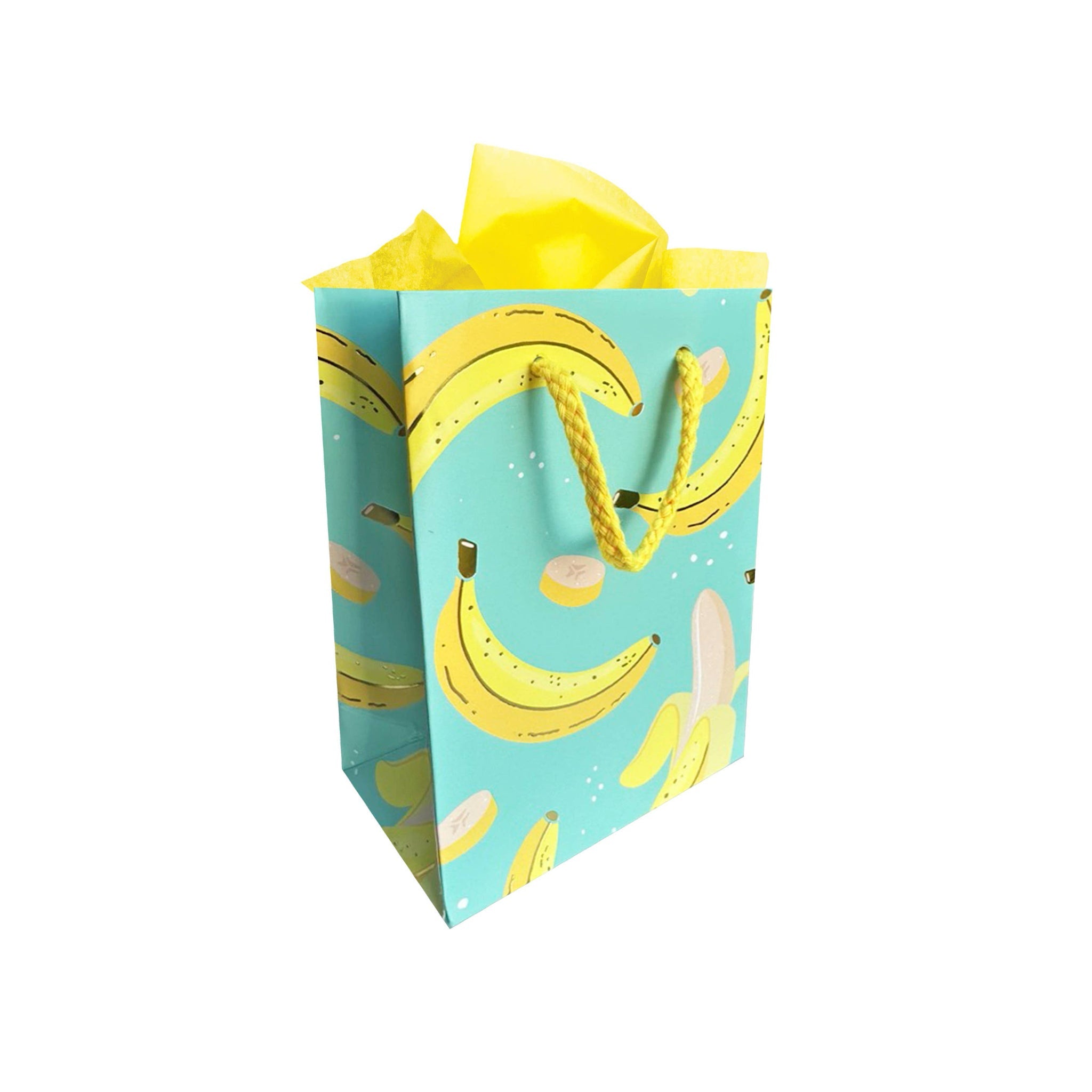 Banana Small Gift Bag - bubblegum market