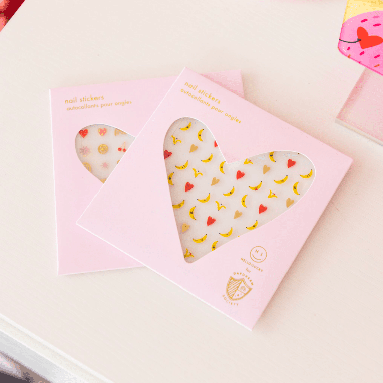 Bananas For You Nail Stickers - bubblegum market