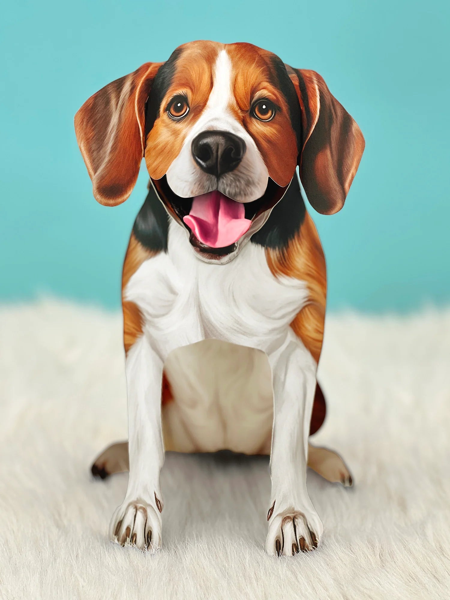 Beagle Pop - Up Pet Card - bubblegum market