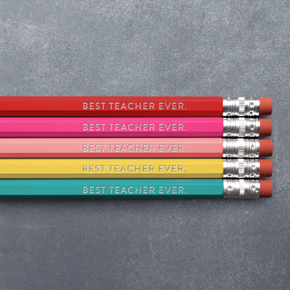 BEAT TEACHER EVER Rainbow Pencil Pack - bubblegum market