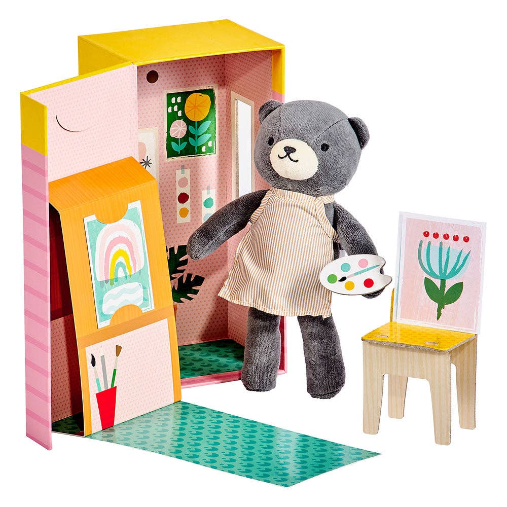 Beatrice The Bear Animal Play Set - bubblegum market