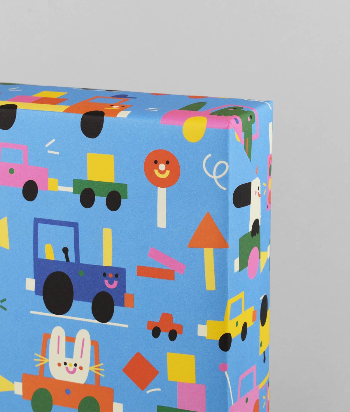 Beep Beep Kids Gift Wrap Sheet - bubblegum market