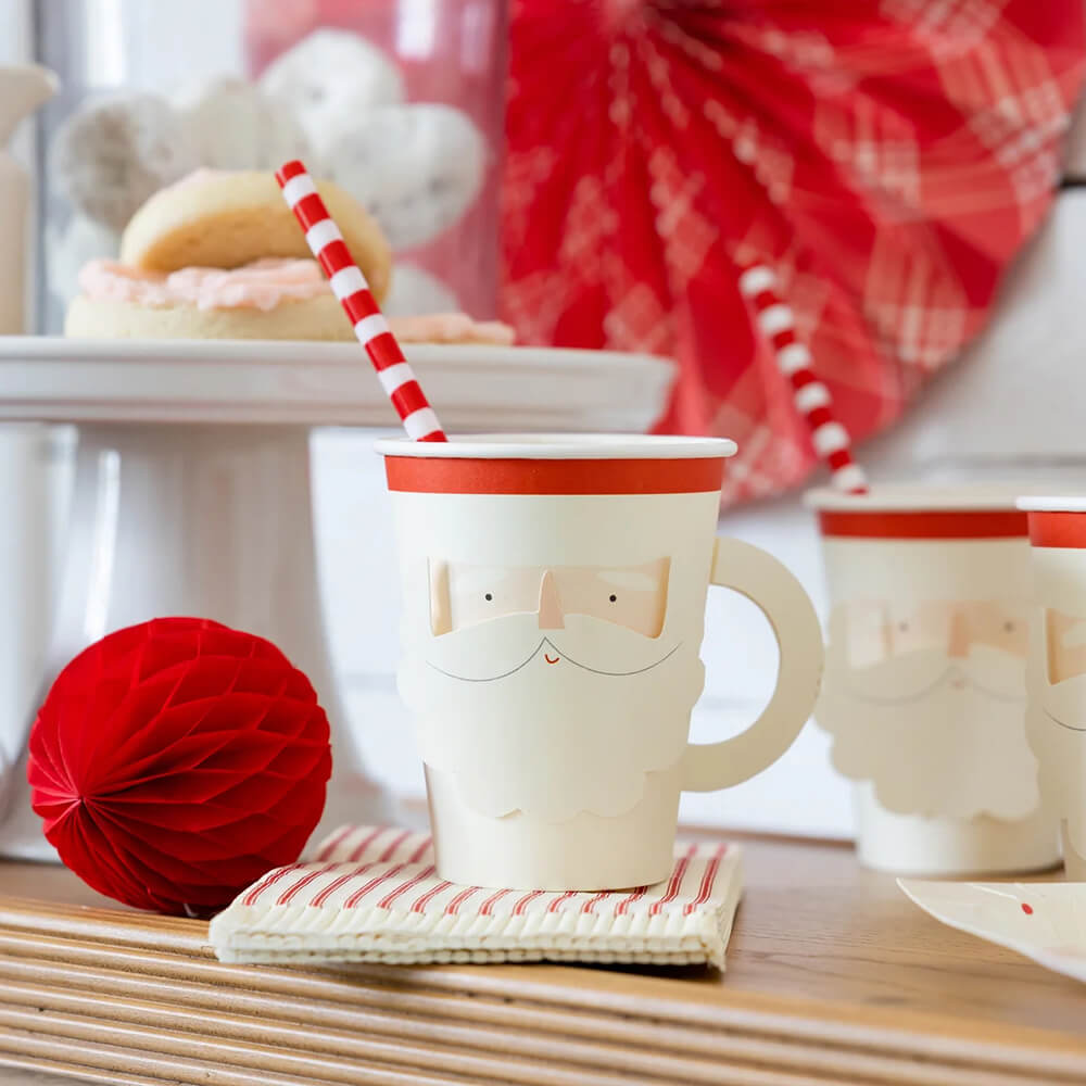 believe-christmas-santa-face-paper-party-cup-with-handle-styled