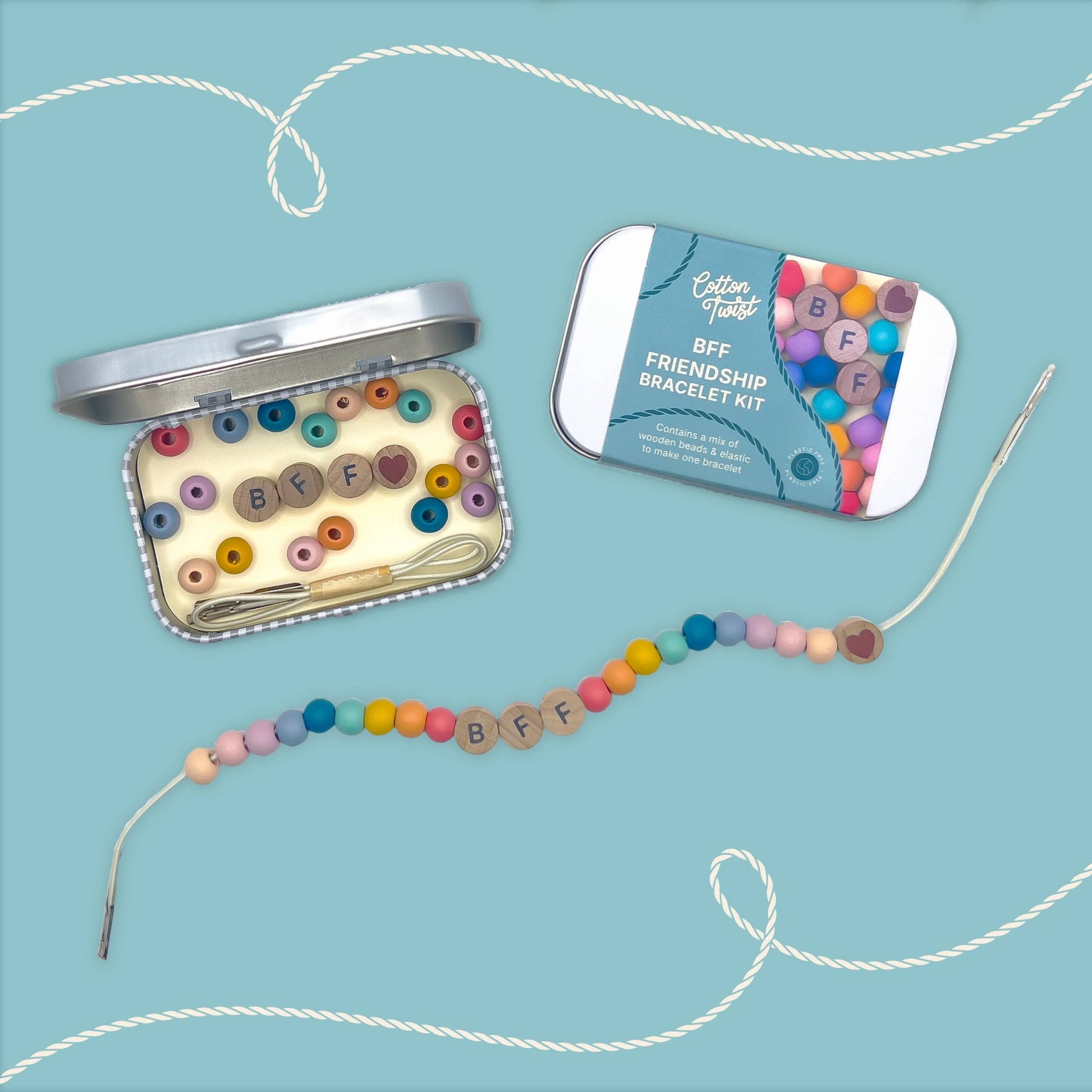 BFF Friendship Bracelet Gift Kit - bubblegum market