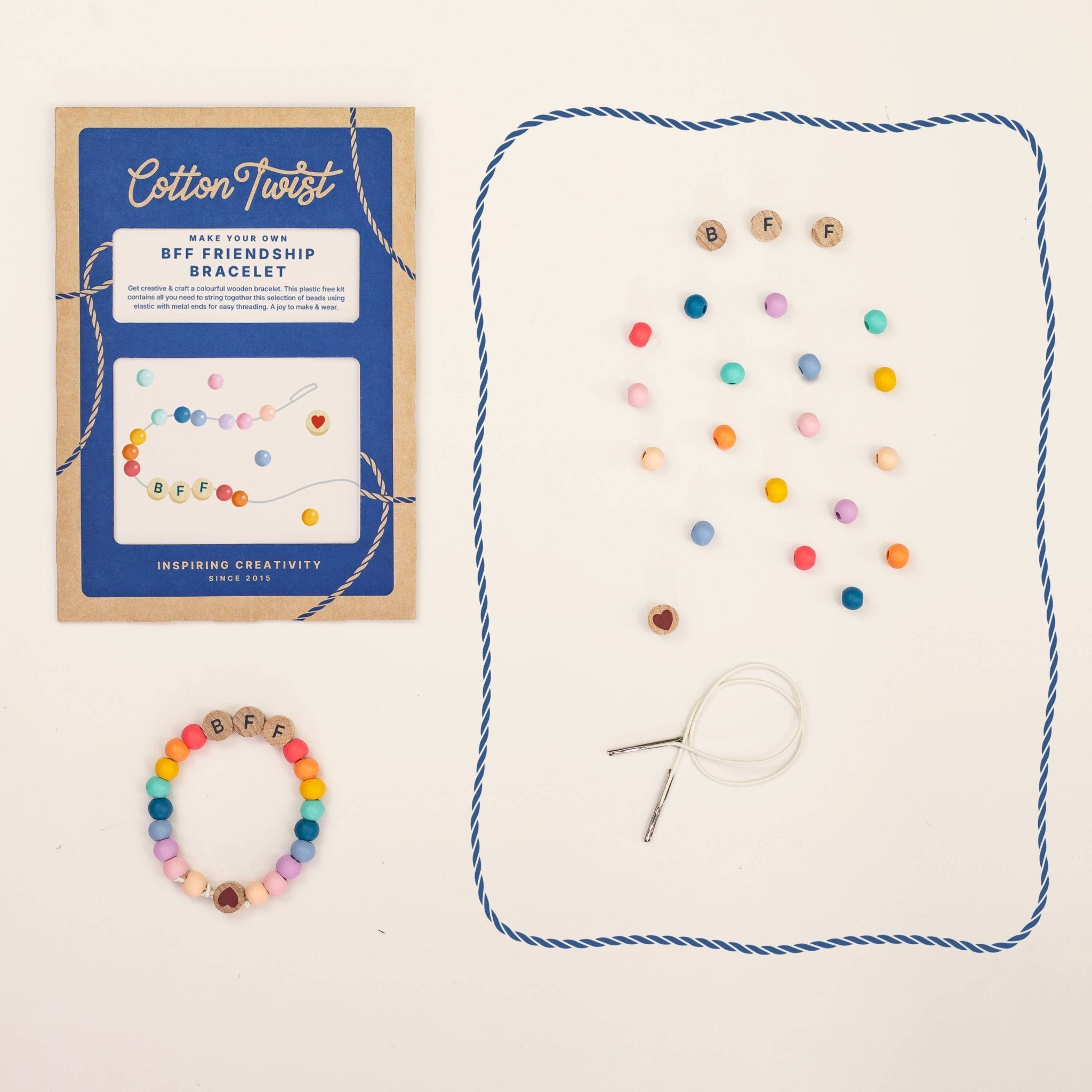BFF Friendship Bracelet Kit - bubblegum market