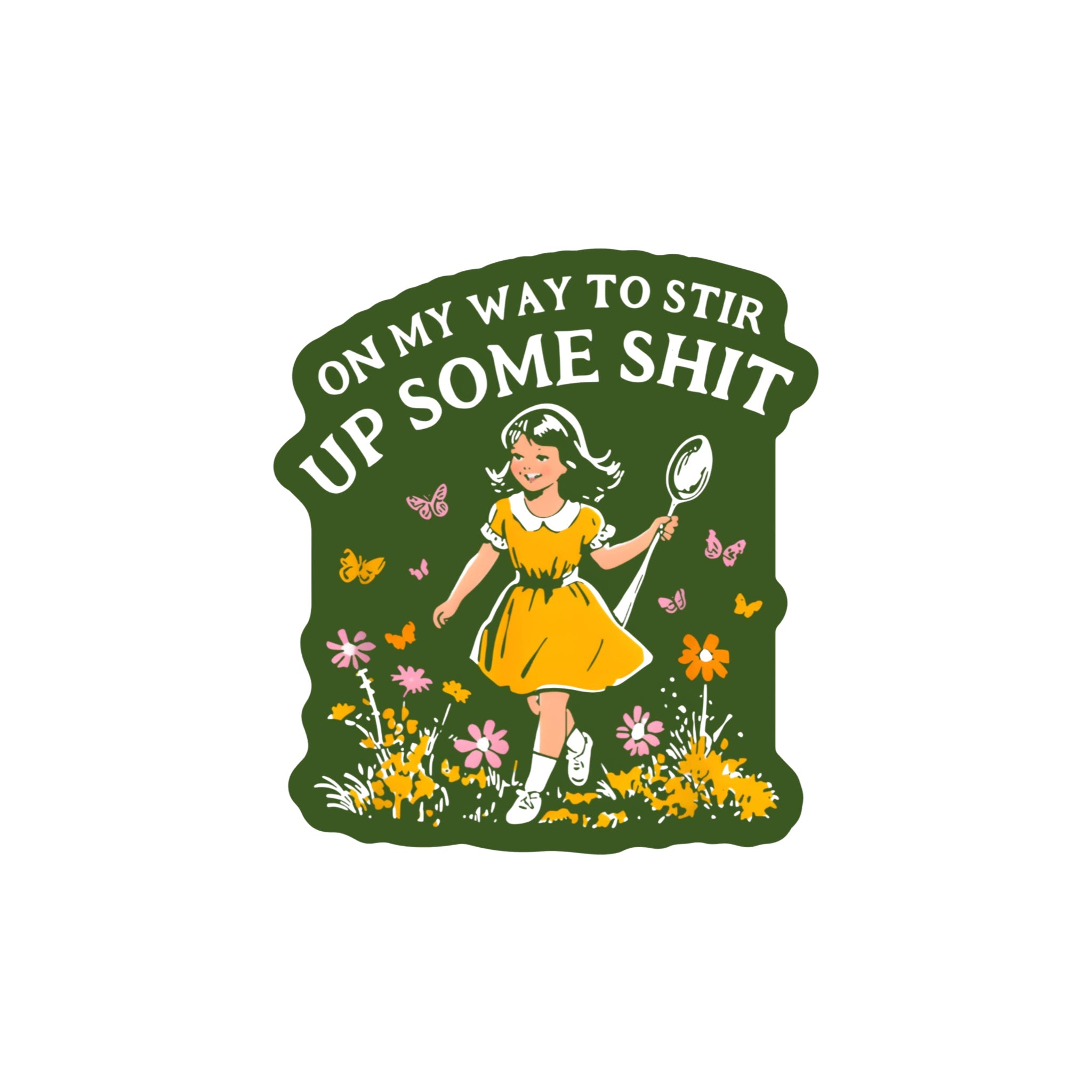 BIG SPOON Vinyl Sticker - bubblegum market