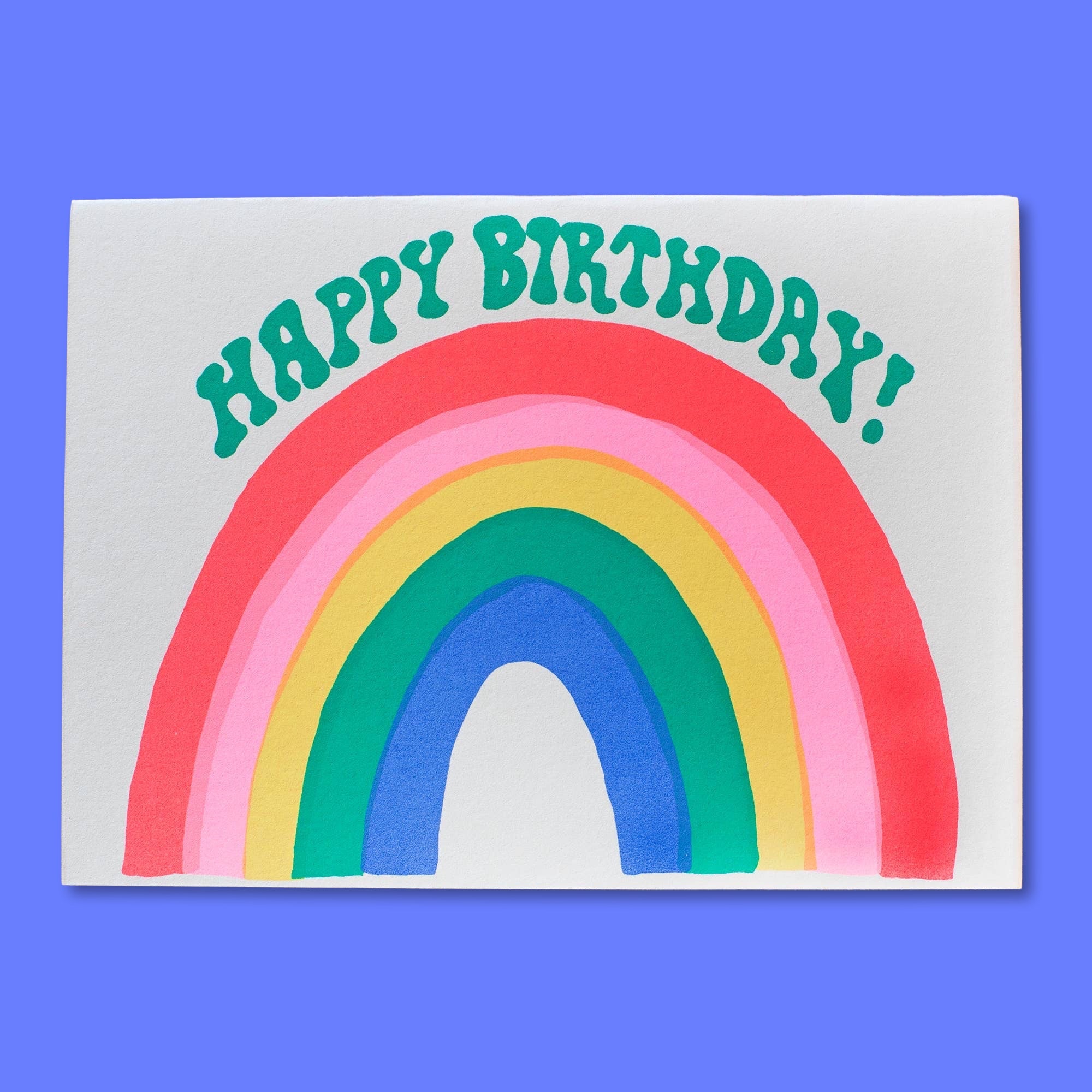 BIRTHDAY RAINBOW GREETING CARD - bubblegum market