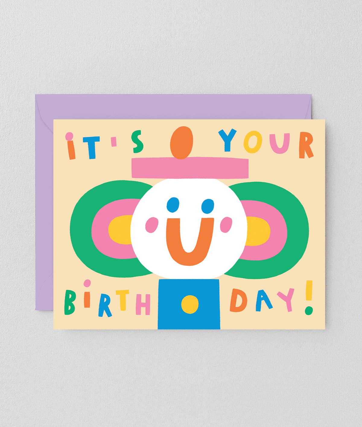 Birthday Smile Kids Greetings Card - bubblegum market