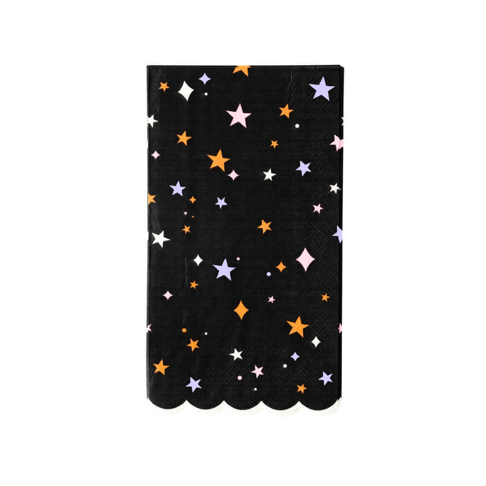 black-and-orange-spooky-sweets-starry-halloween-paper-dinner-napkins