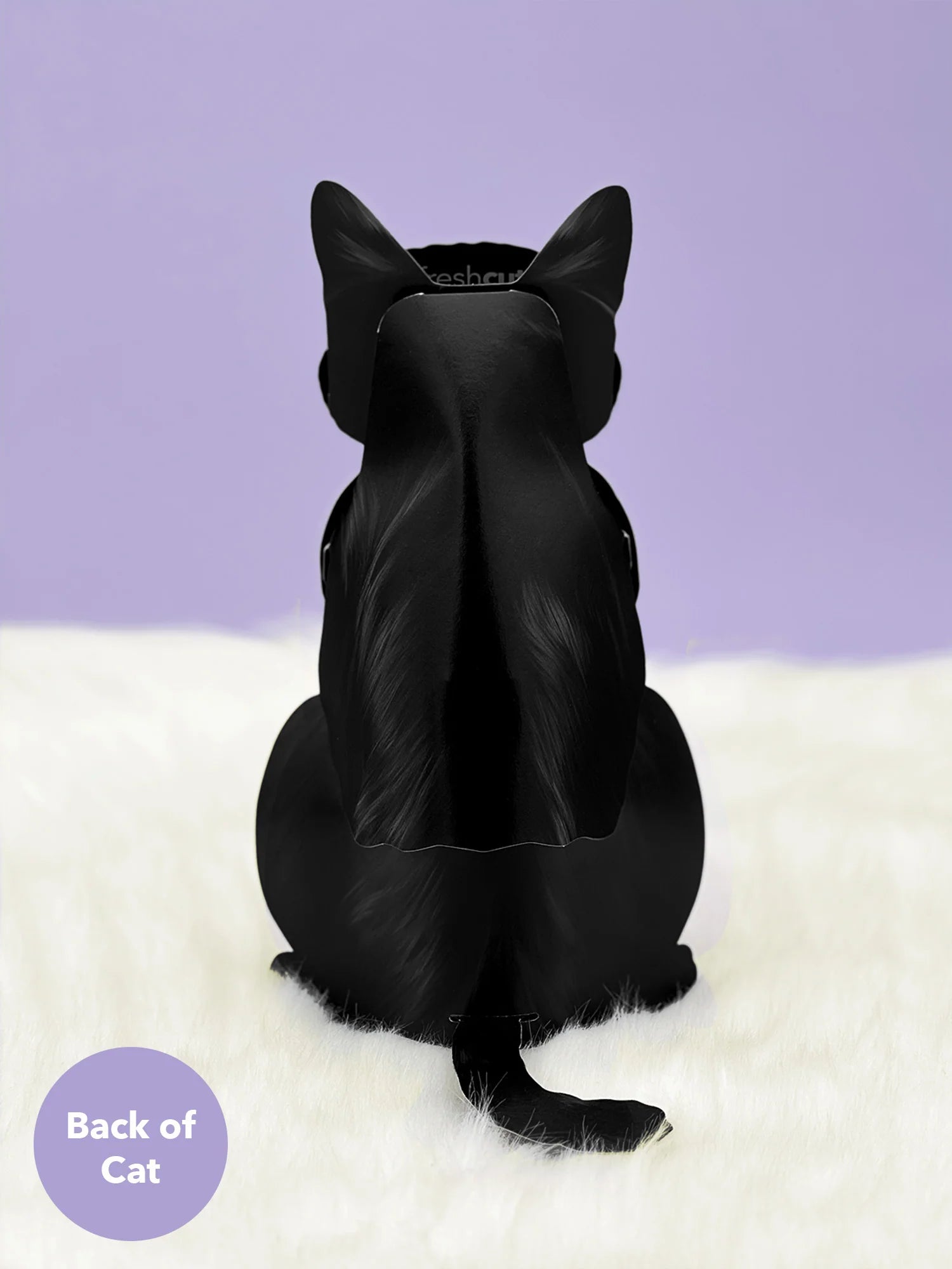 Black Cat Pop - Up Pet Card - bubblegum market