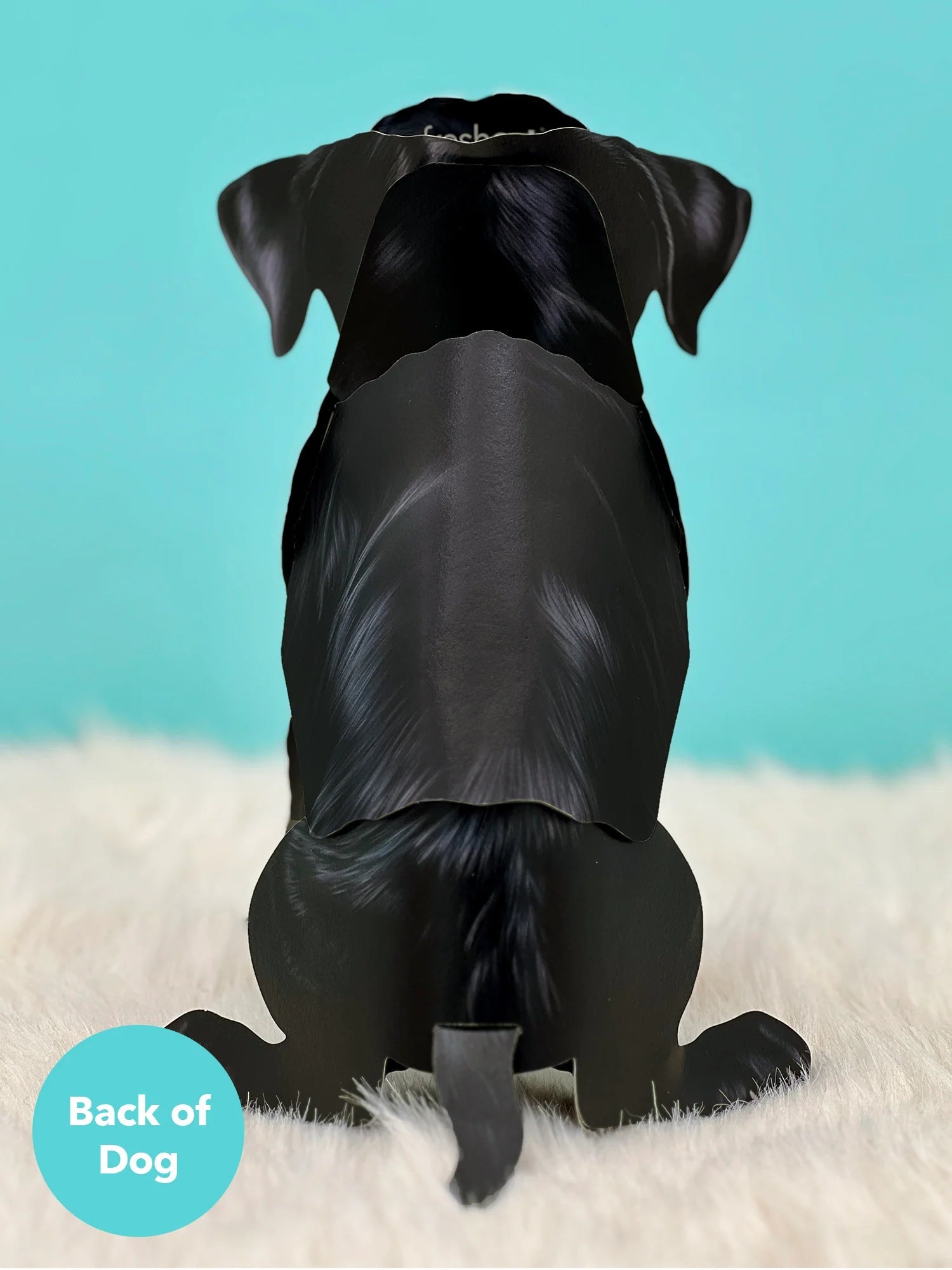 Black Lab Pop - Up Pet Card - bubblegum market
