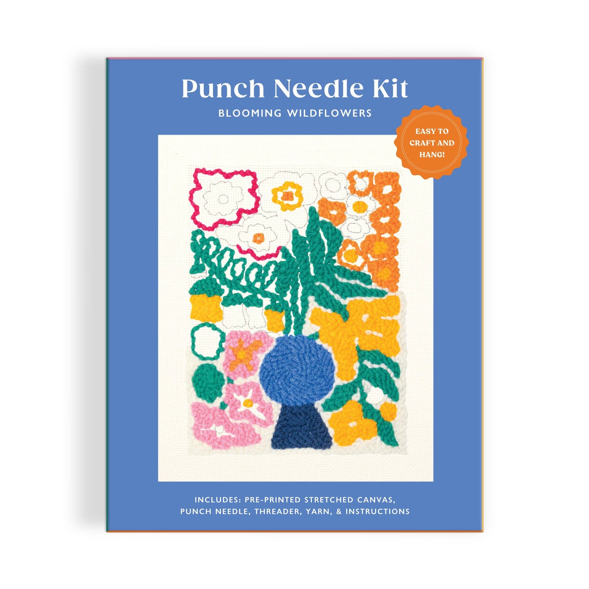 Blooming Wildflowers Punch Needle Kit - bubblegum market