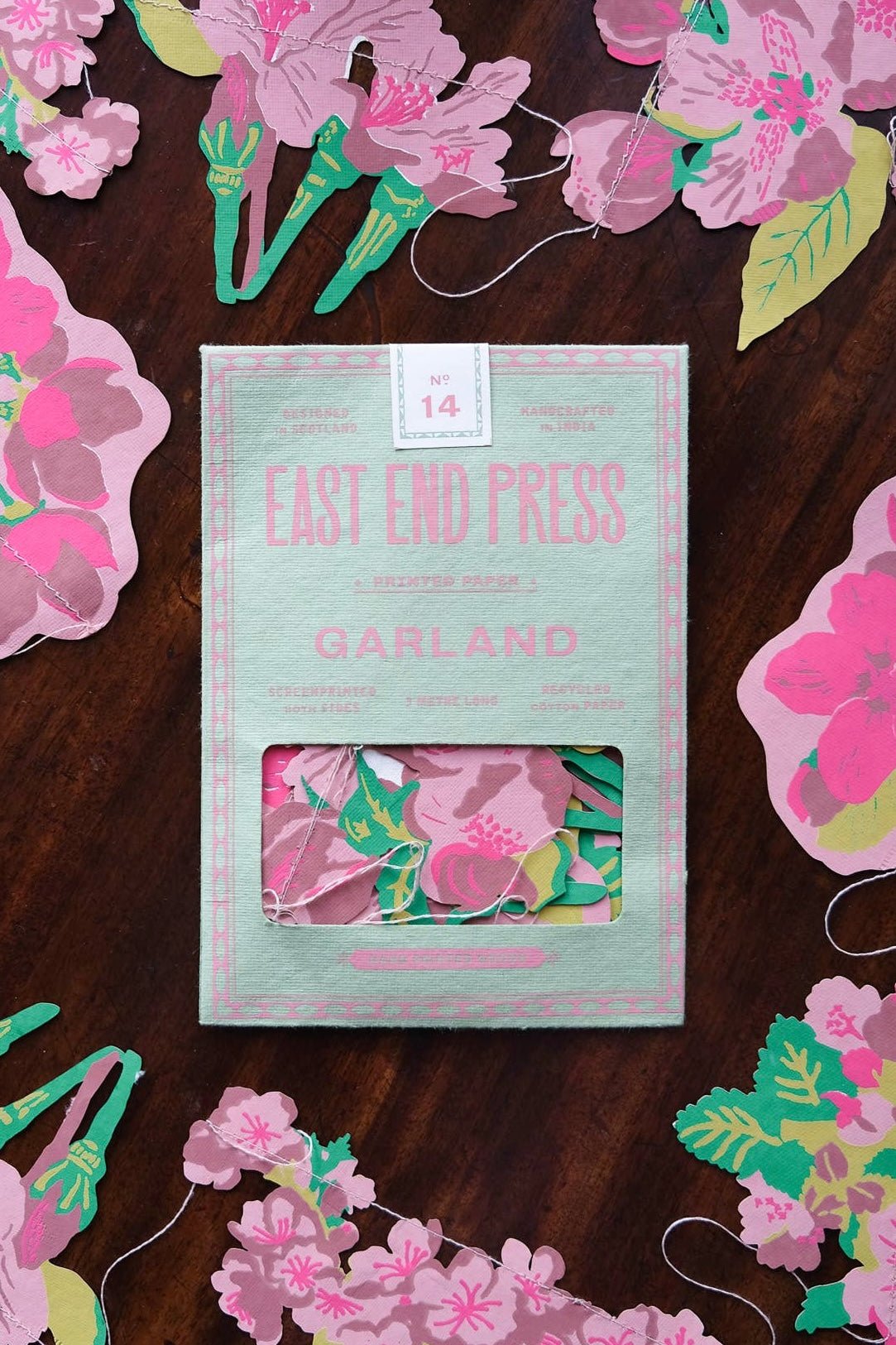 Blossom Sewn Garland - bubblegum market