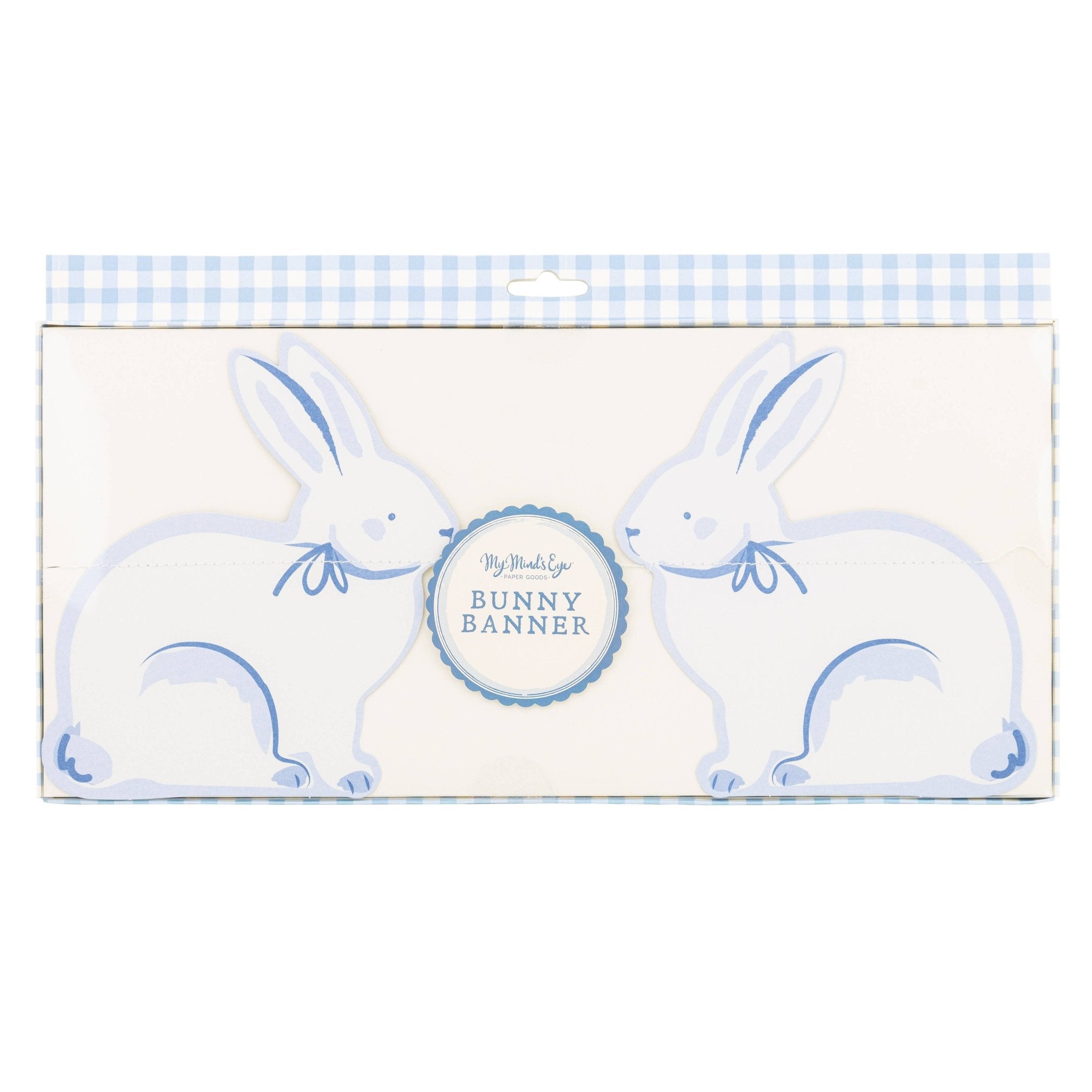 Blue Bunny Banner - bubblegum market