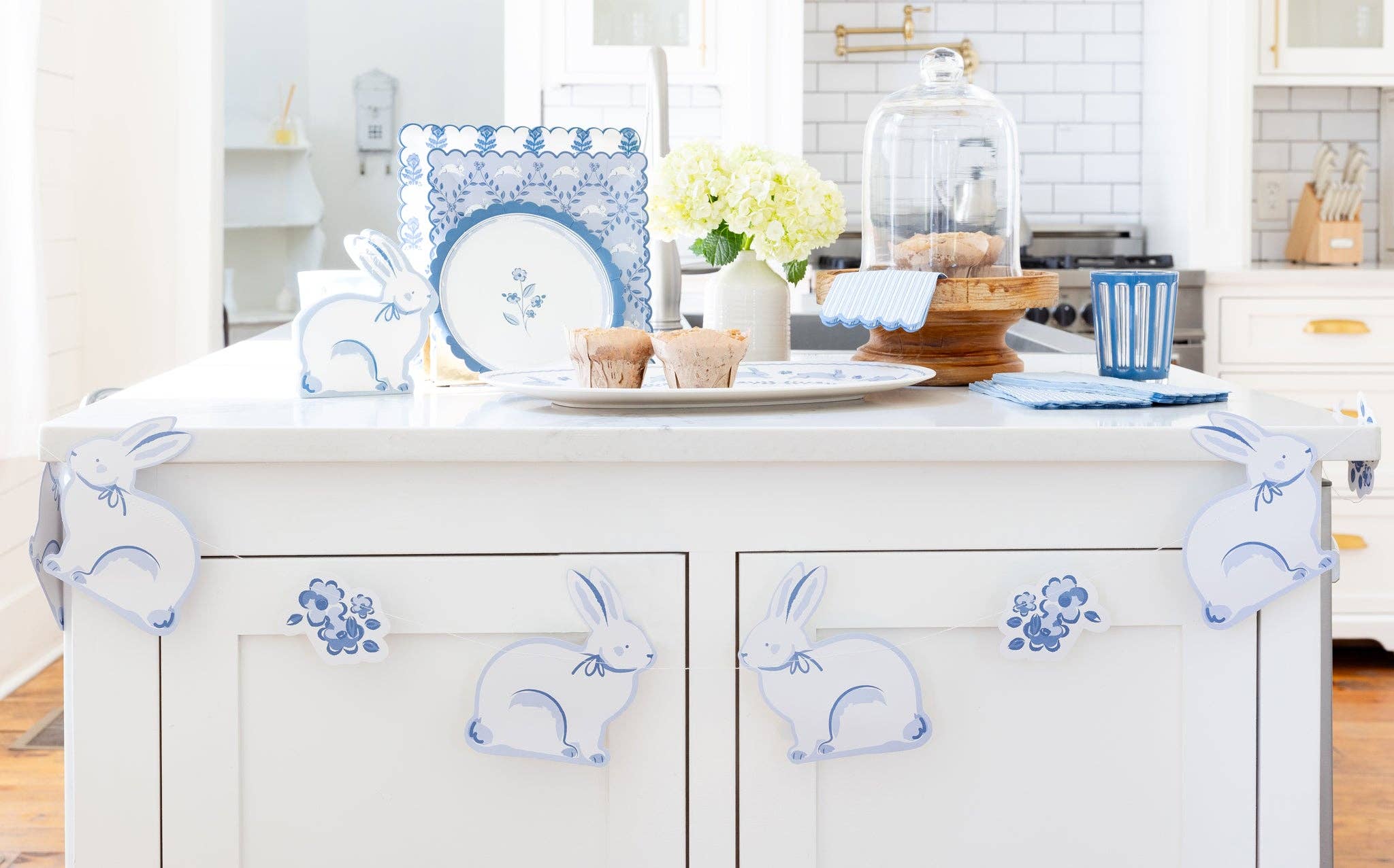 Blue Bunny Banner - bubblegum market