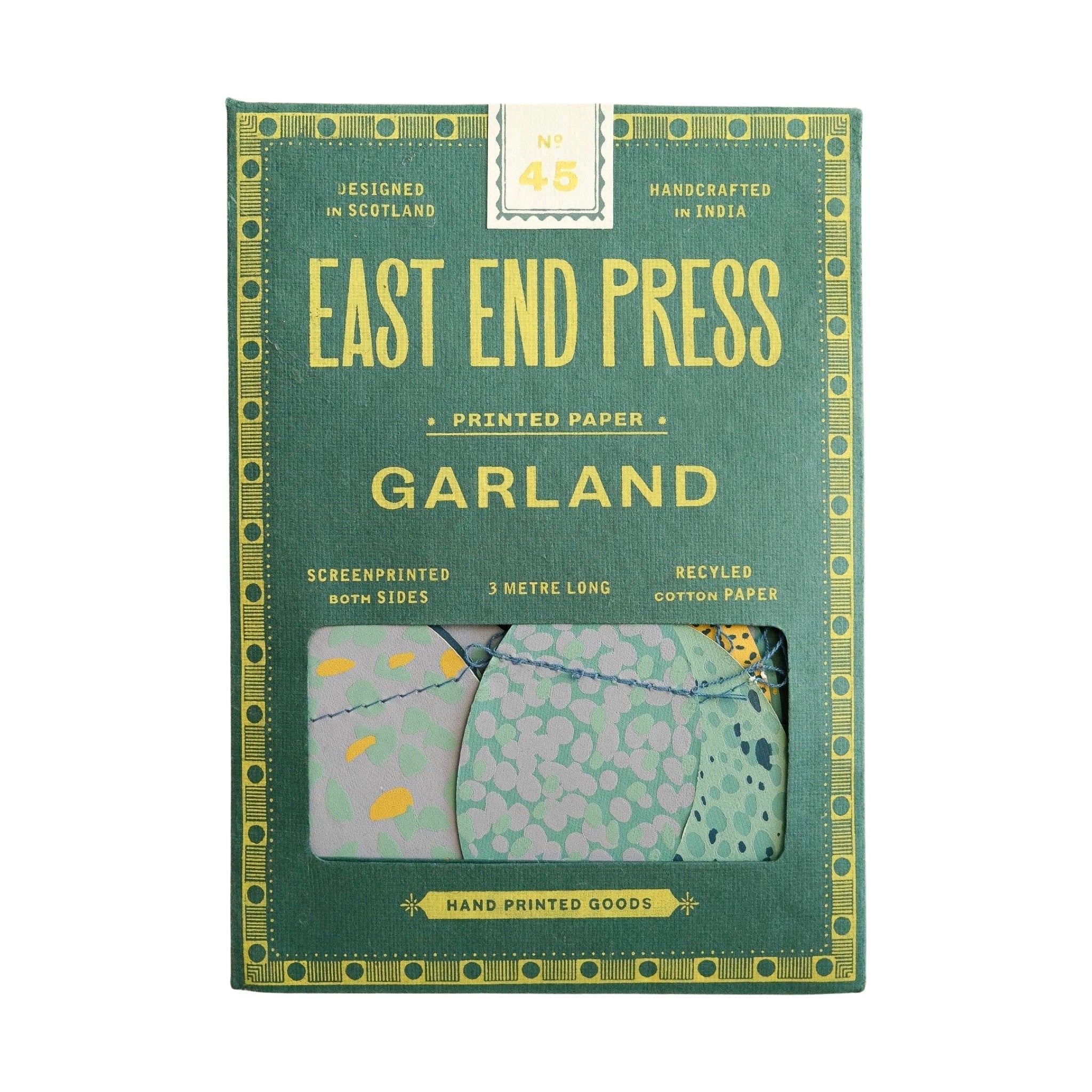 Blue Speckled Eggs Sewn Garland - bubblegum market