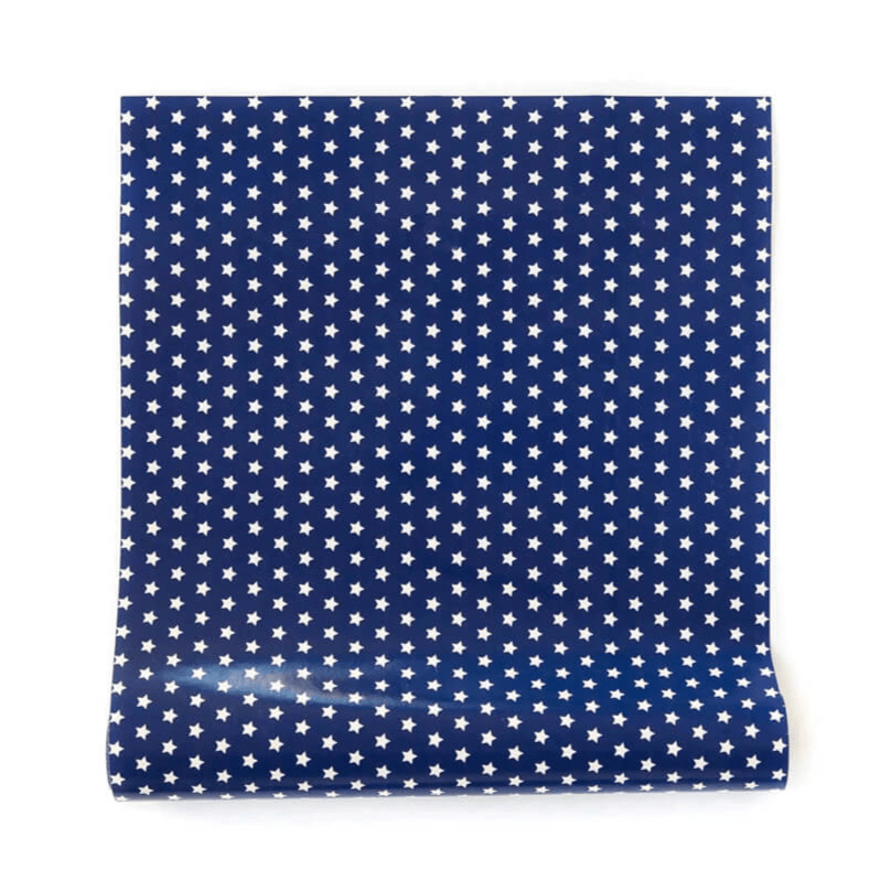 Blue Stars Table Runner - bubblegum market