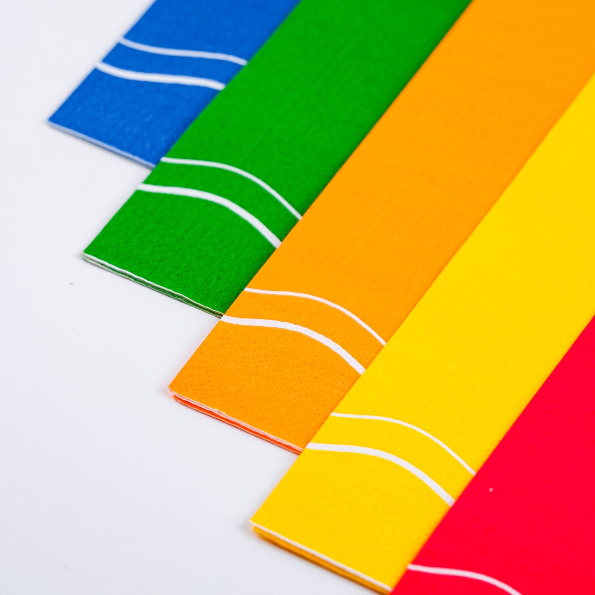 Blue Wave Color Block Guest Towel Napkins - bubblegum market