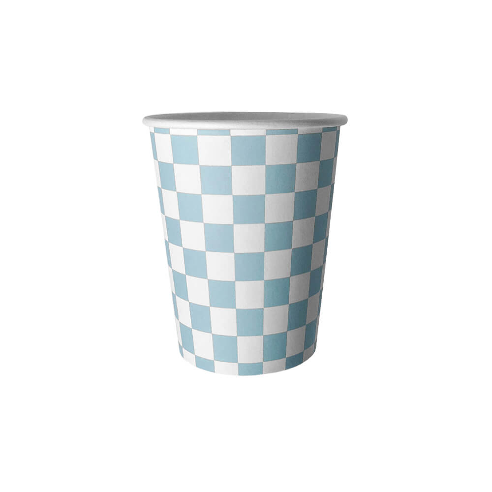 blue-white-check-paper-cups-checkered