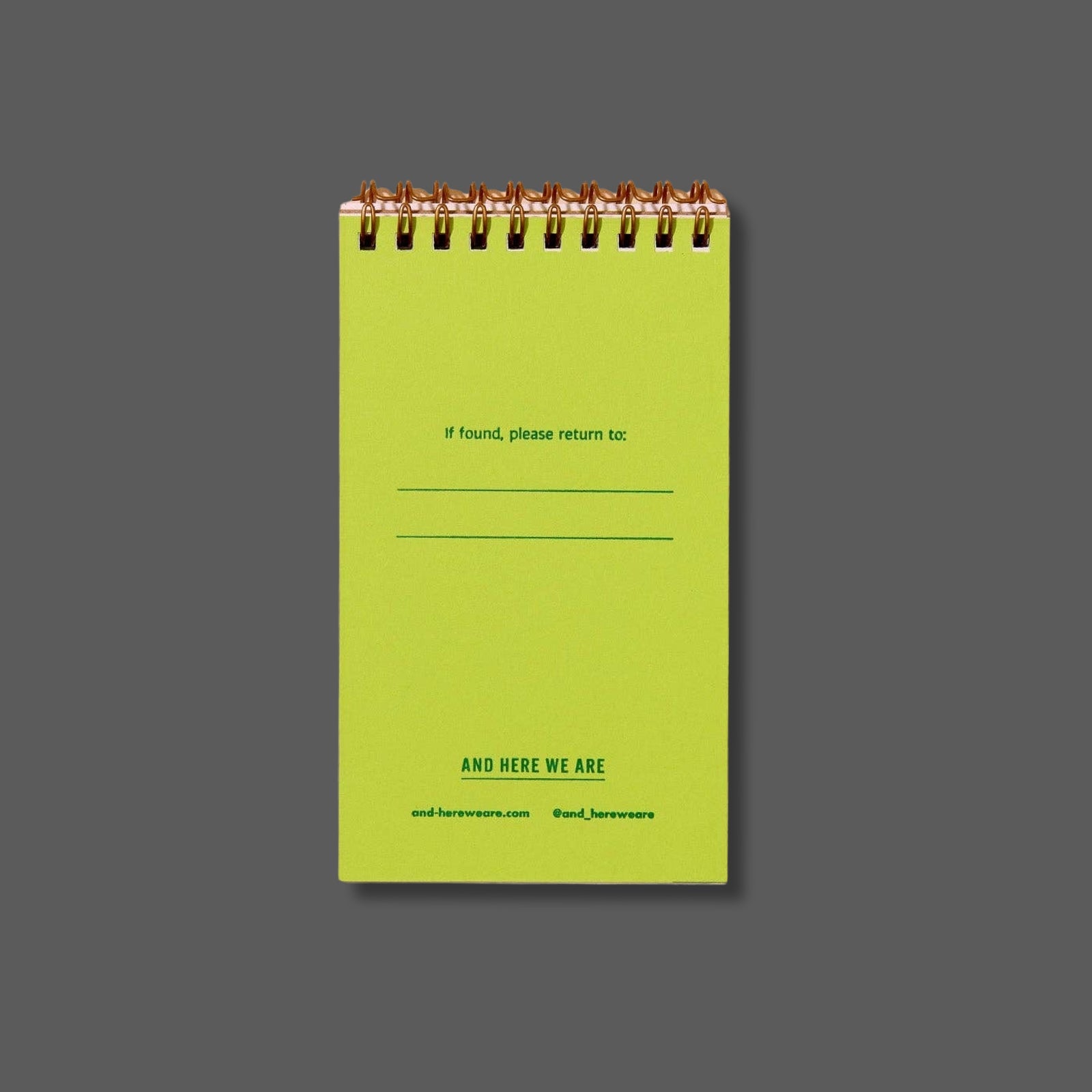 Blueberries Letterpress Notepad - bubblegum market