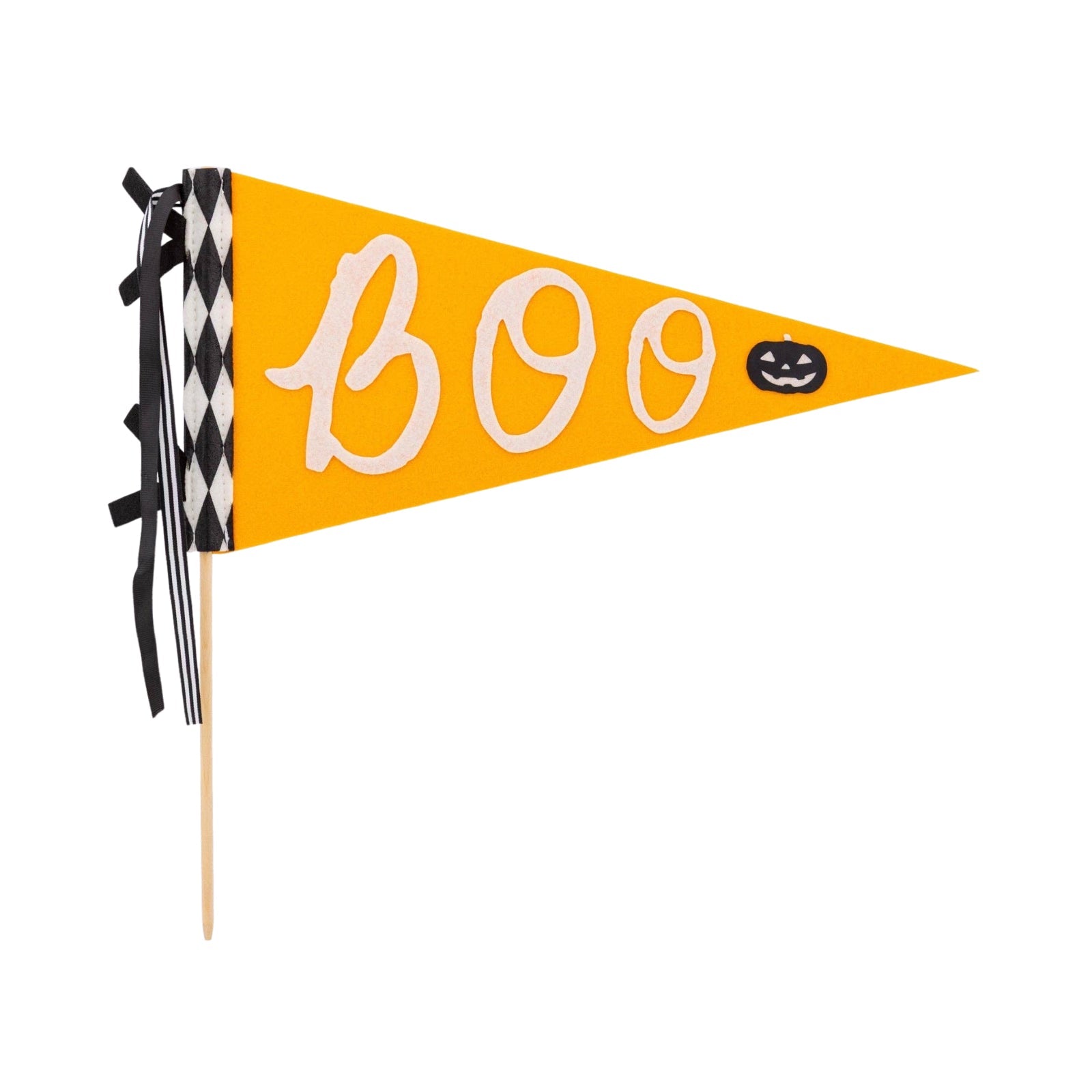BOO Halloween Felt Pennant Banner - bubblegum market