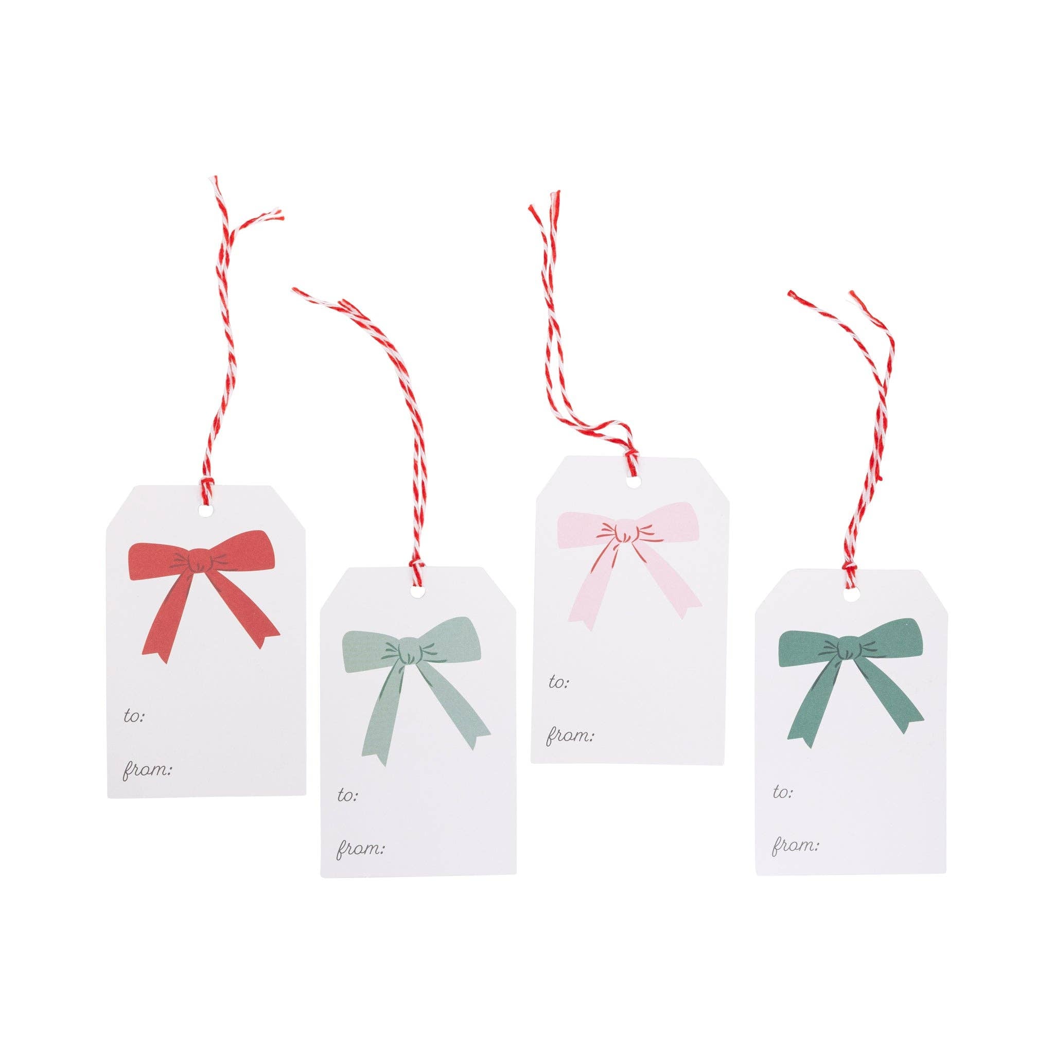 Bow Gift Tag Set - bubblegum market