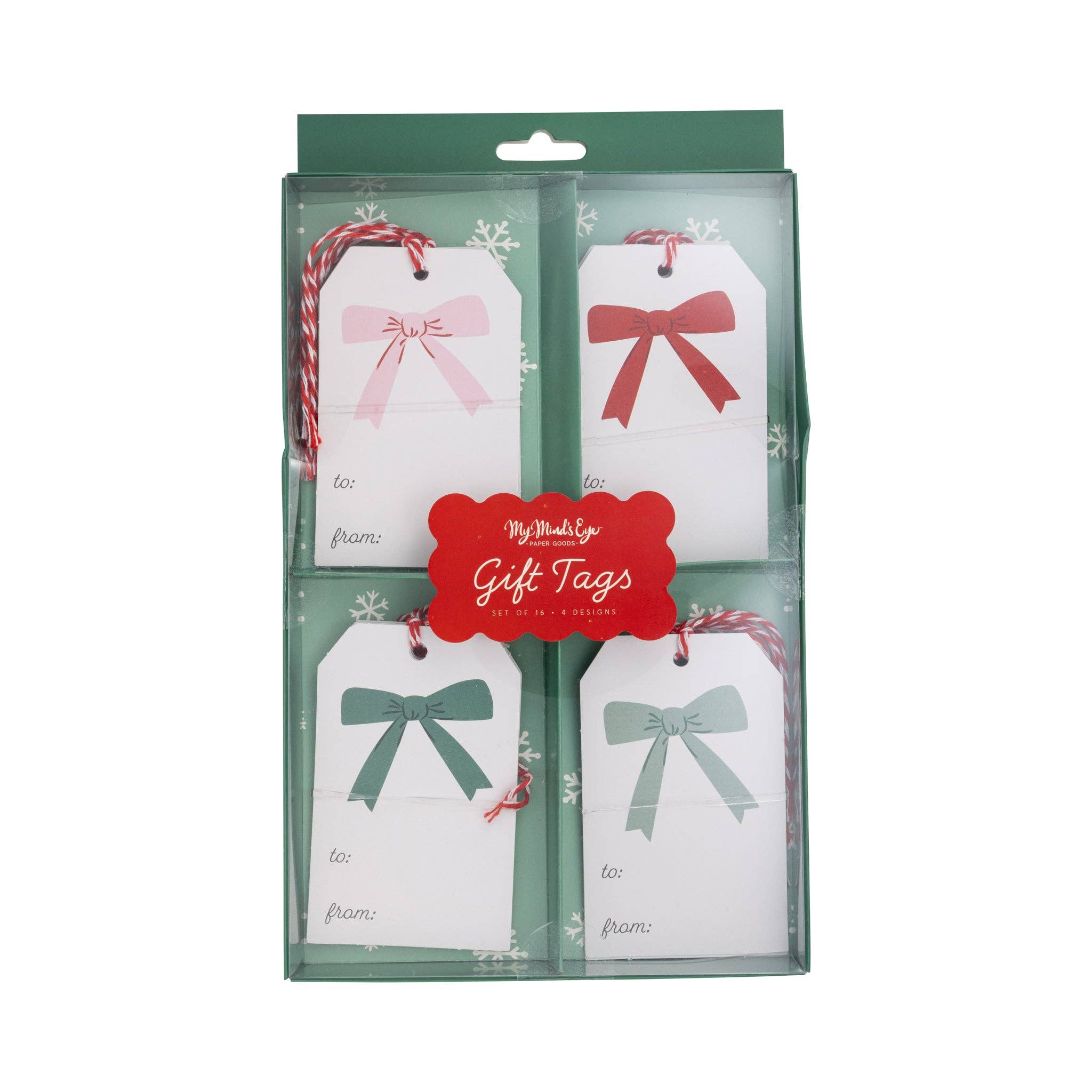 Bow Gift Tag Set - bubblegum market