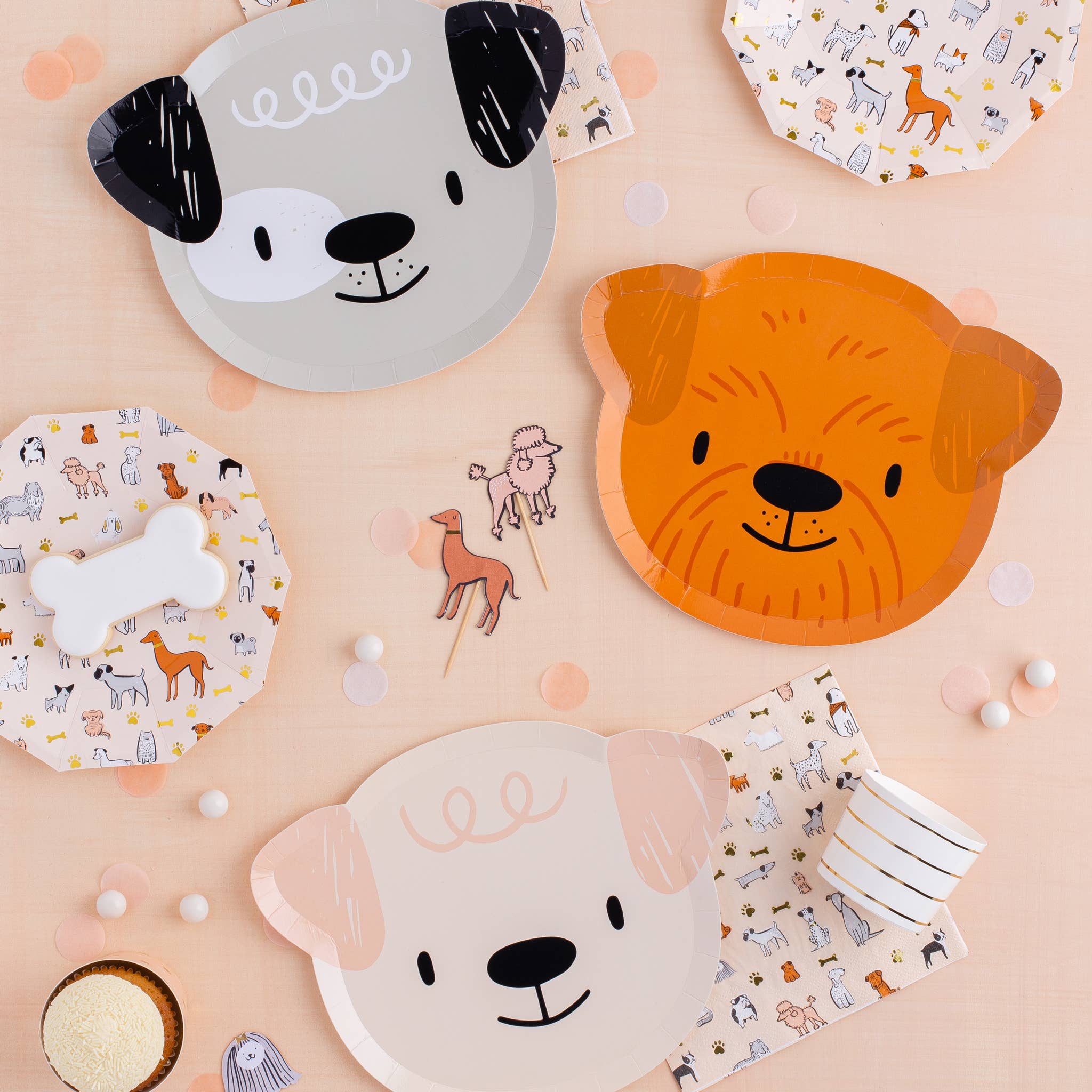 Bow Wow Cupcake Decorating Set - bubblegum market