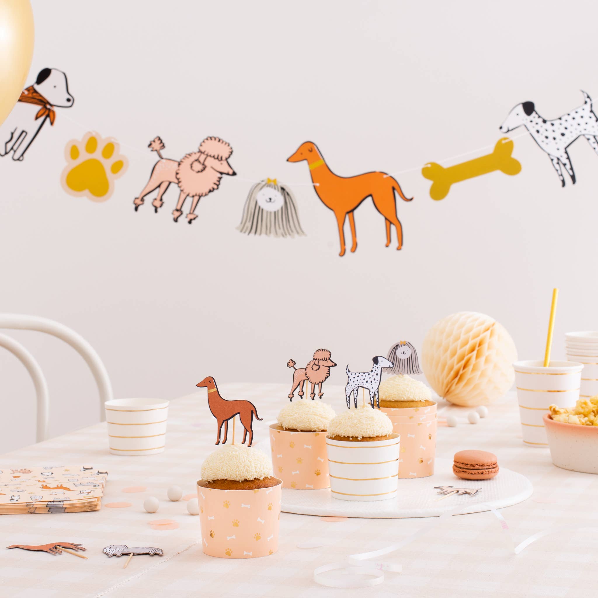 Bow Wow Cupcake Decorating Set - bubblegum market