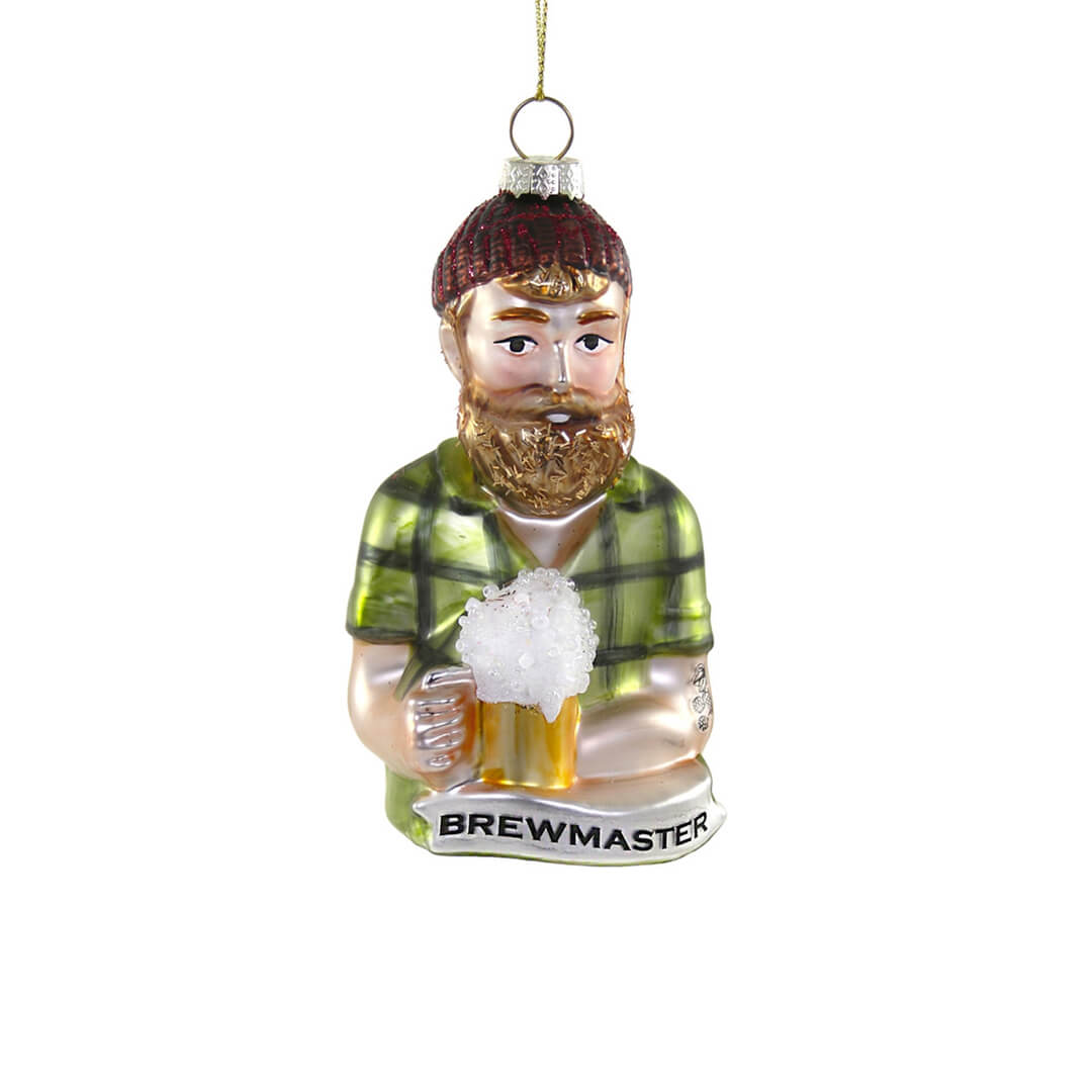 Brew Master Ornament 4.25" - bubblegum market
