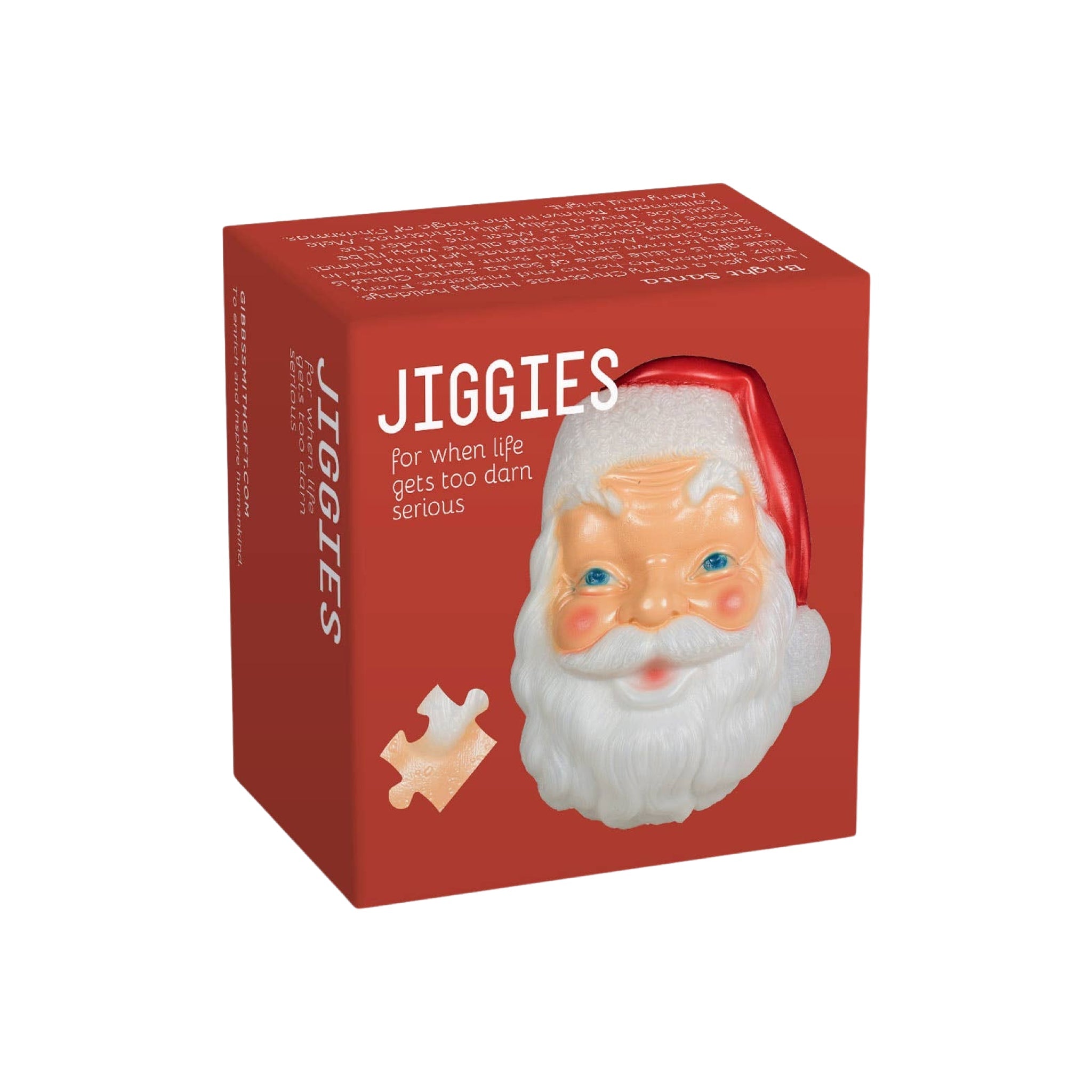 Bright Santa 45 - Piece Jiggie Puzzle - bubblegum market