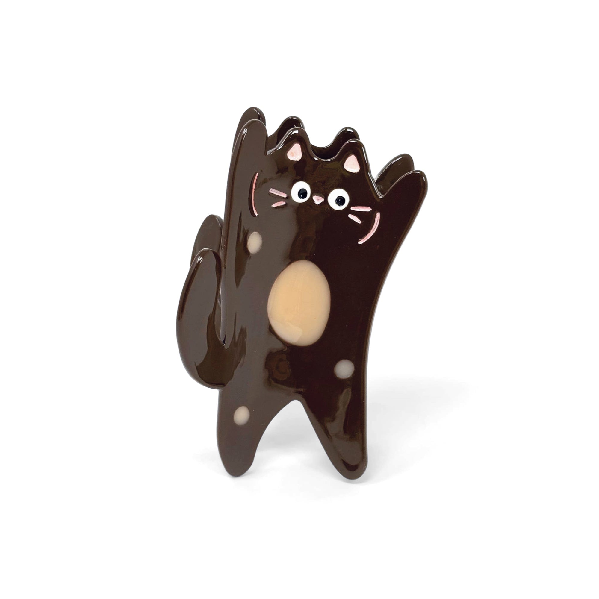 Brown Cat Hair Claw - bubblegum market