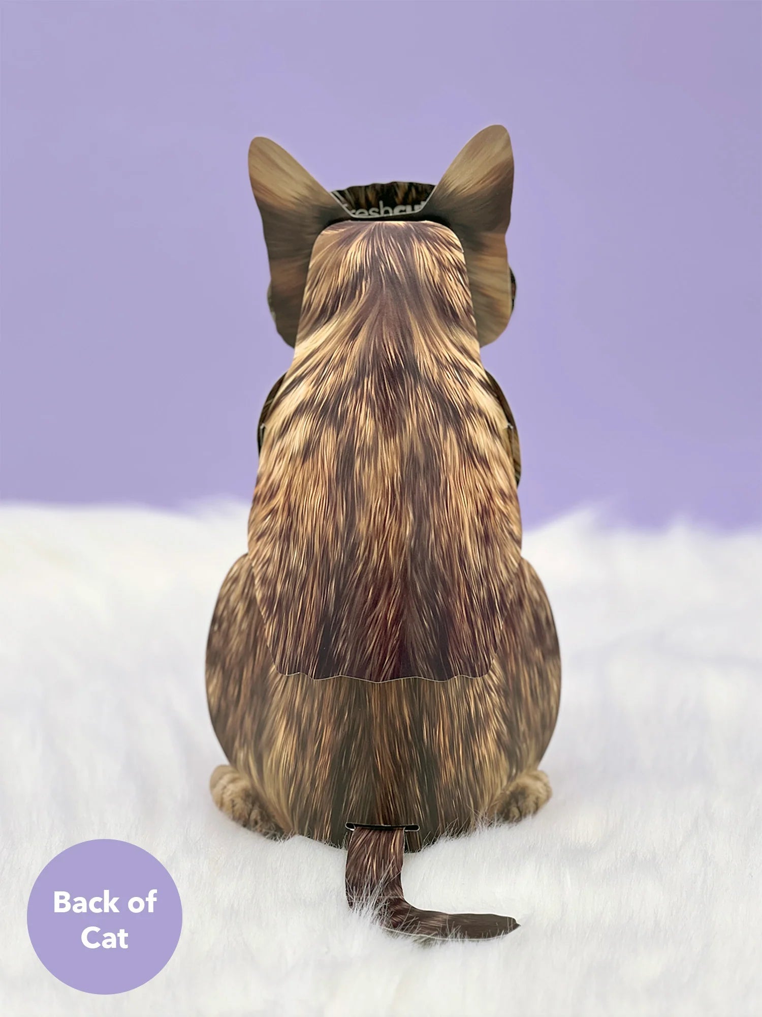 Brown Tabby Pop - Up Pet Card - bubblegum market
