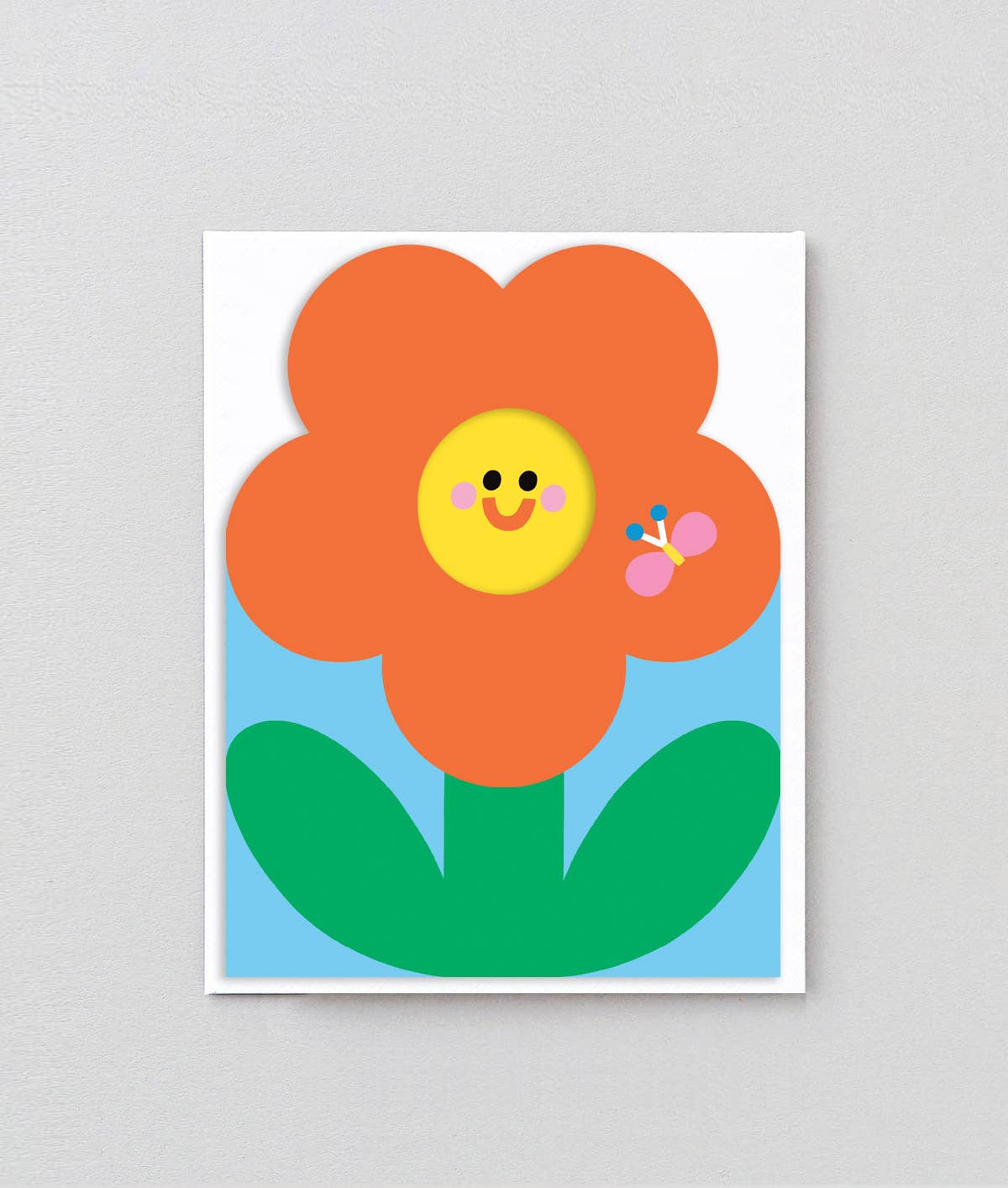 Bug & Flower Fold Out Birthday Card - bubblegum market