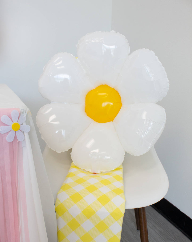 Groovy Daisy Flower Balloon 28"