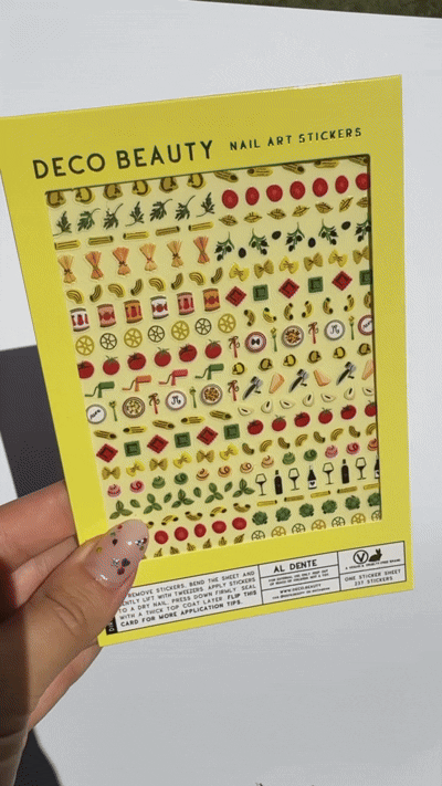Nail Art Stickers: AL DENTE