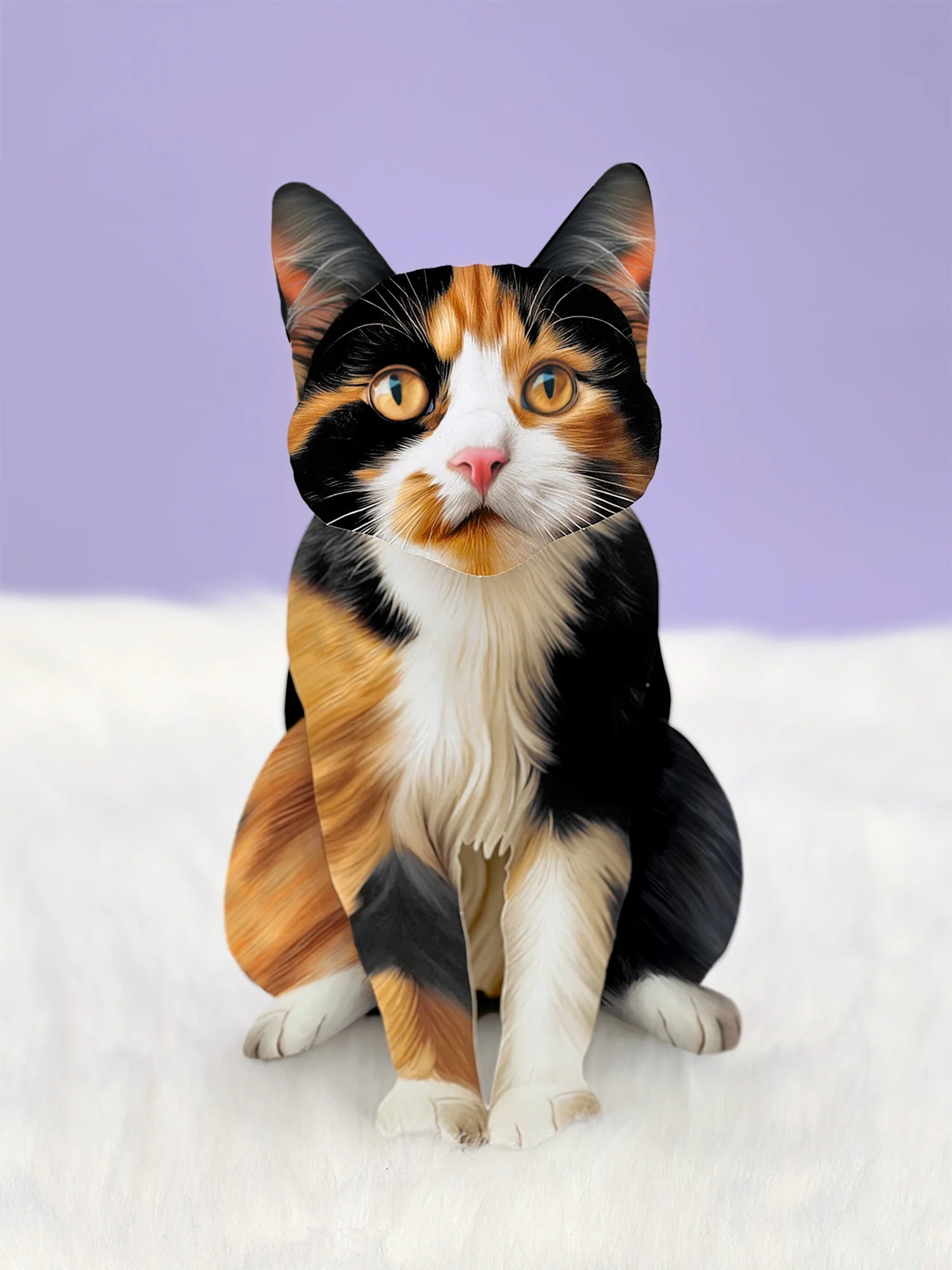 Calico Cat Pop - Up Pet Card - bubblegum market