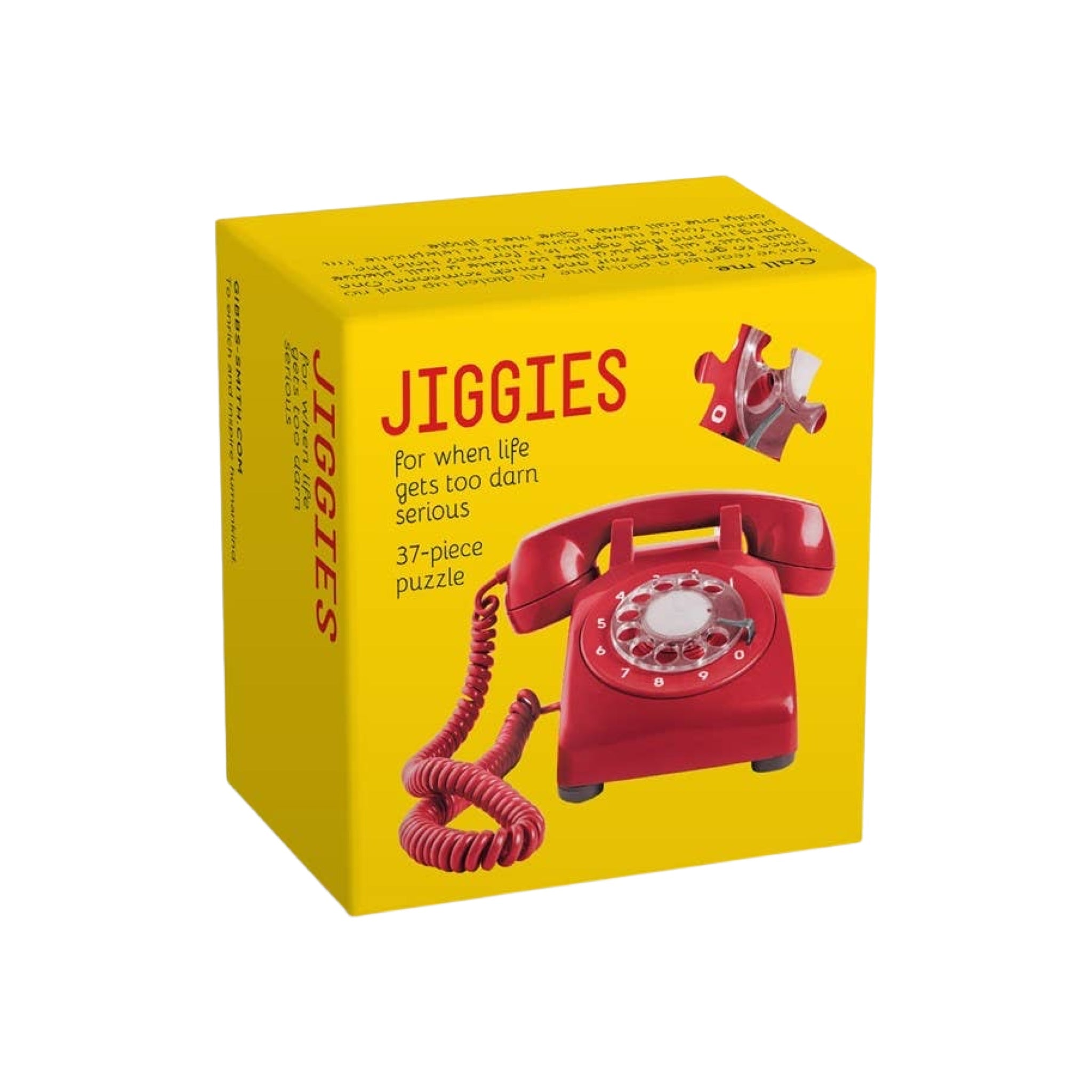 Call Me Telephone 37 - Piece Jiggie Puzzle - bubblegum market