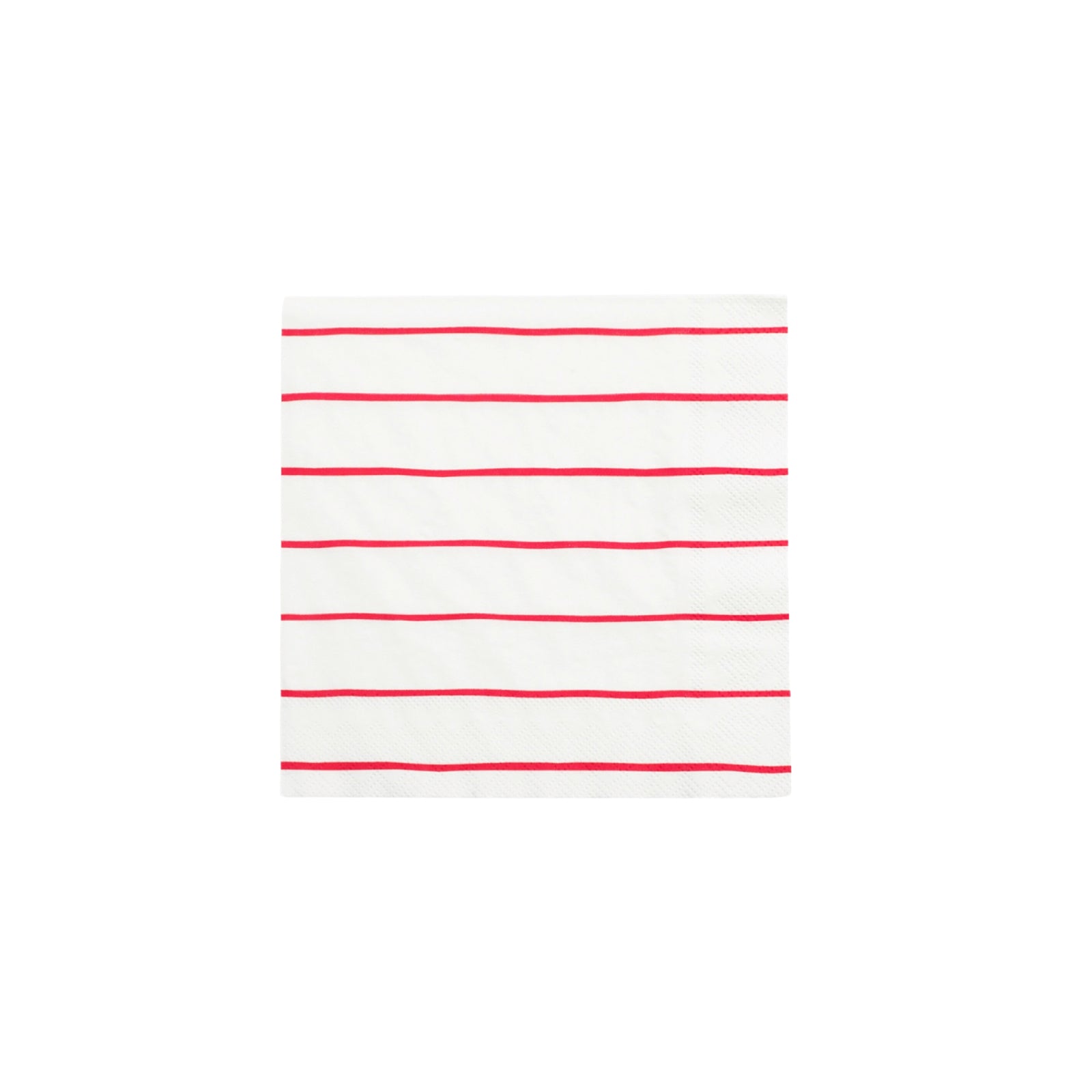 Candy Apple Frenchie Striped Petite Napkins - bubblegum market