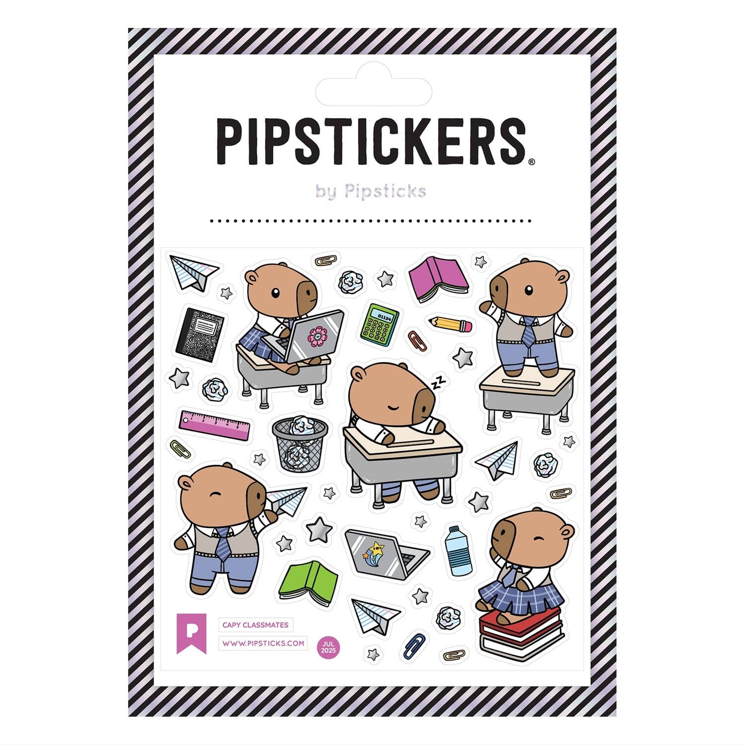 Capy Classmates Stickers - bubblegum market