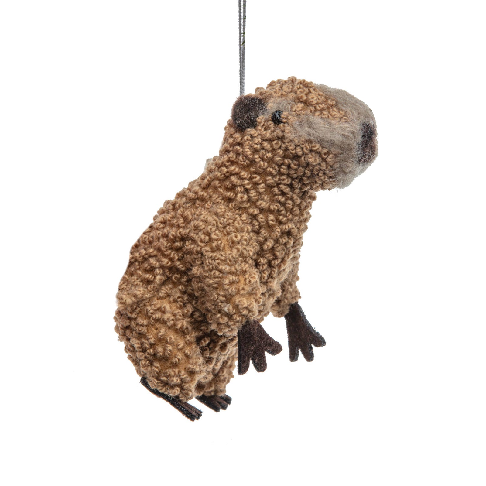 Capybara Felt Ornament - bubblegum market