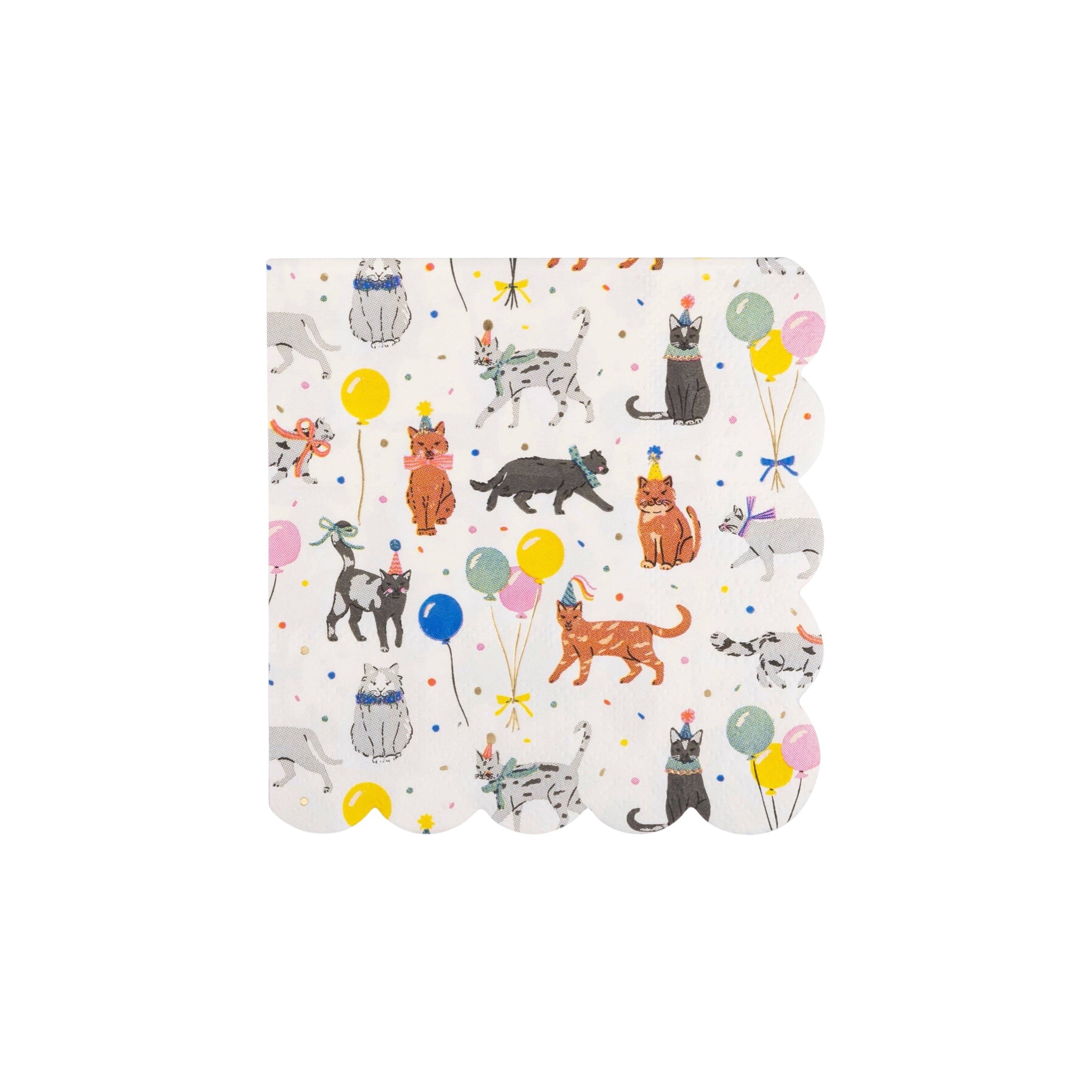 Cat Party Cocktail Napkins - bubblegum market