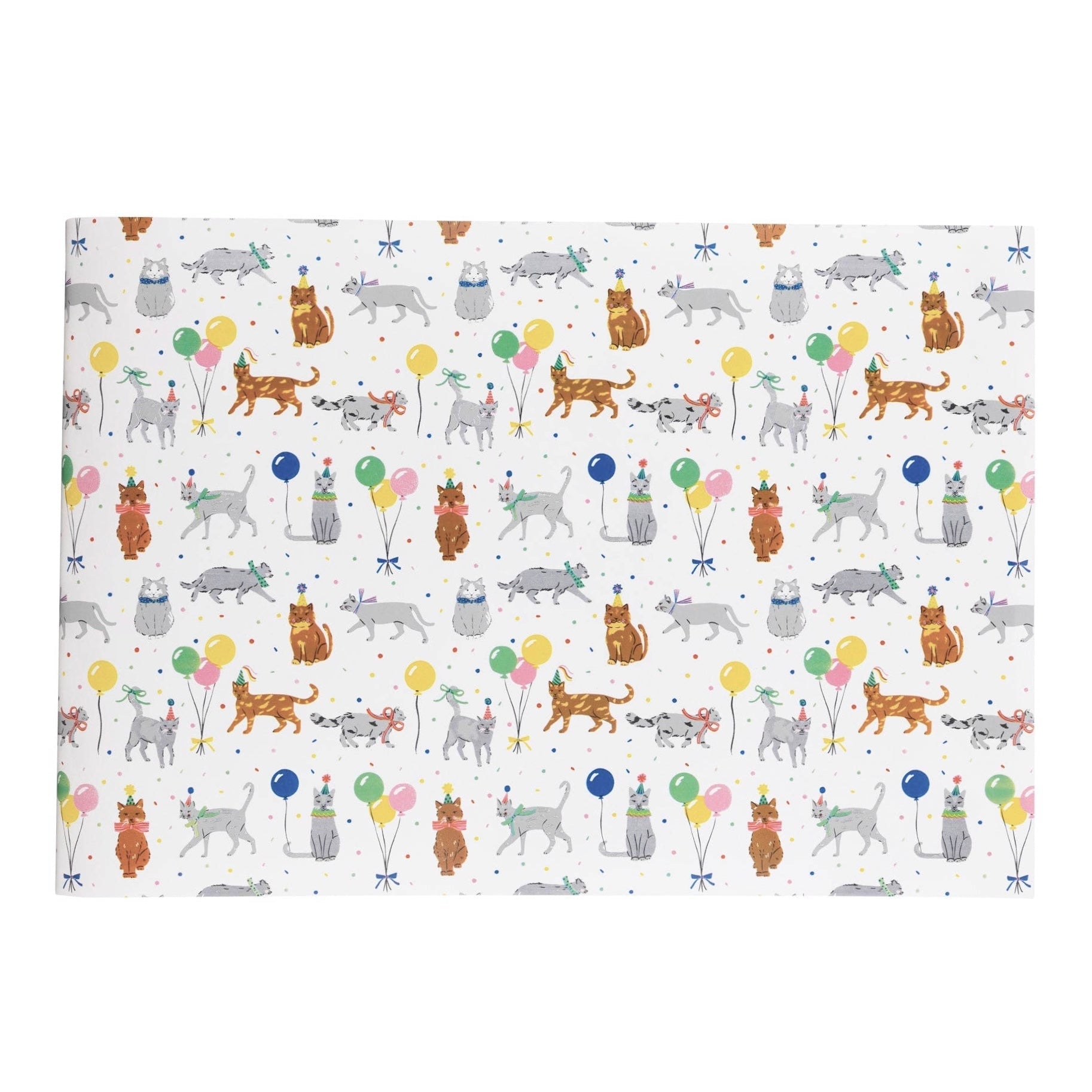 Cat Party Table Runner - bubblegum market