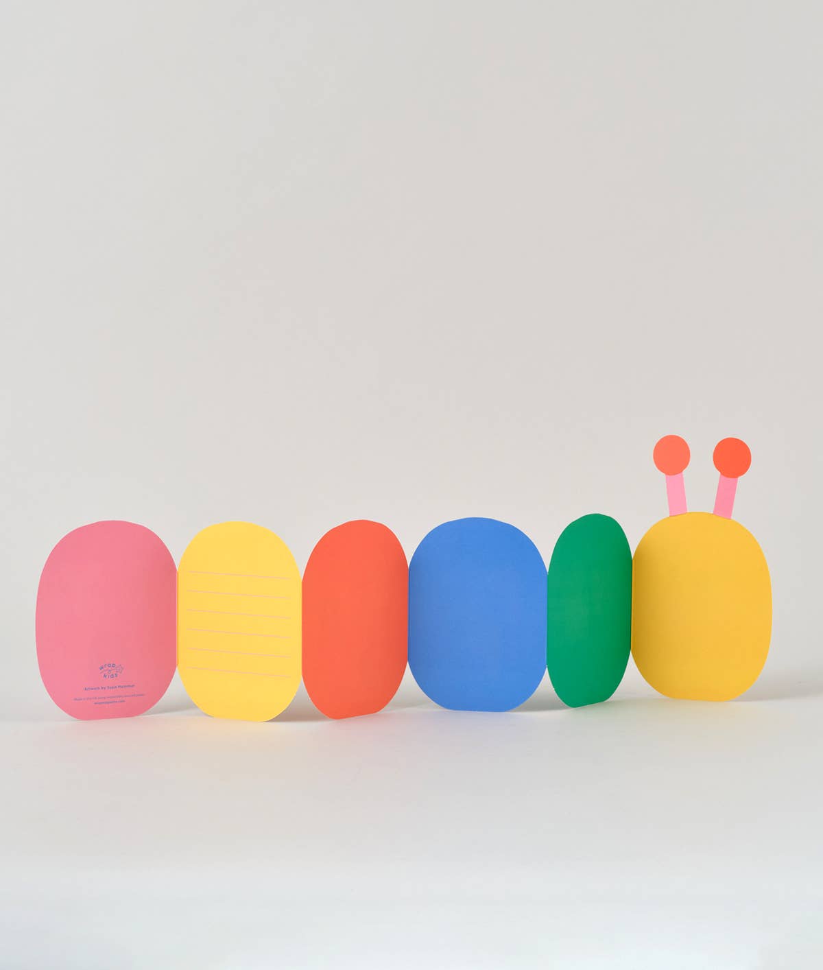 'Caterpillar' Fold Out Kid's Birthday Card - bubblegum market