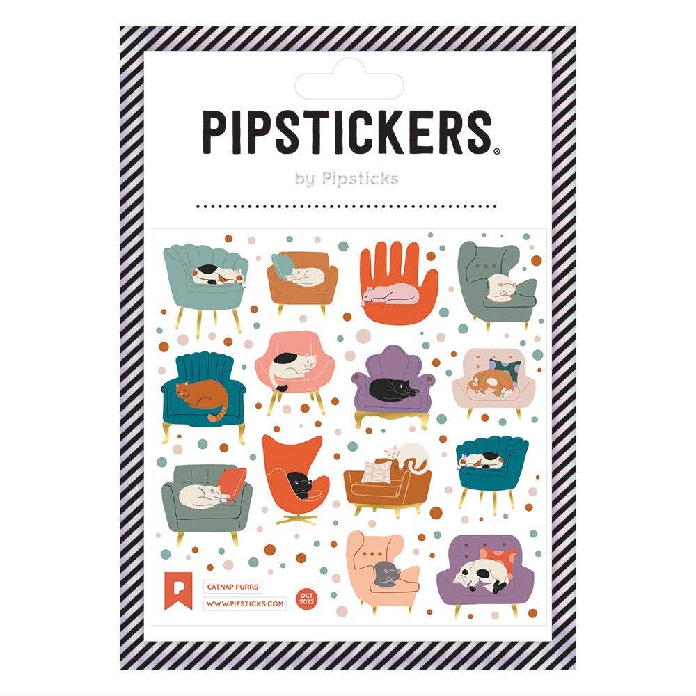 Catnap Purrs Stickers - bubblegum market