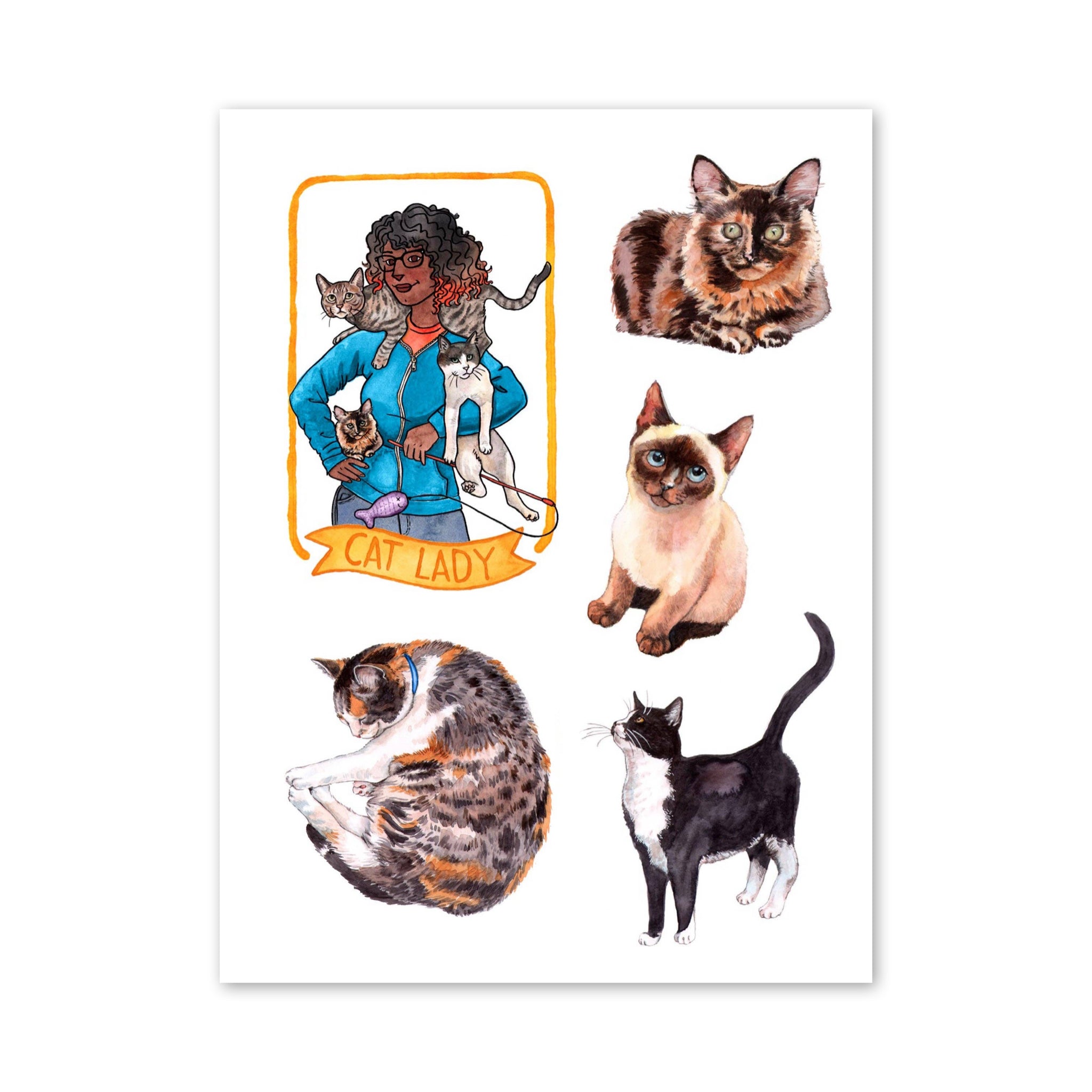 Cat's Meow Sticker Book - bubblegum market