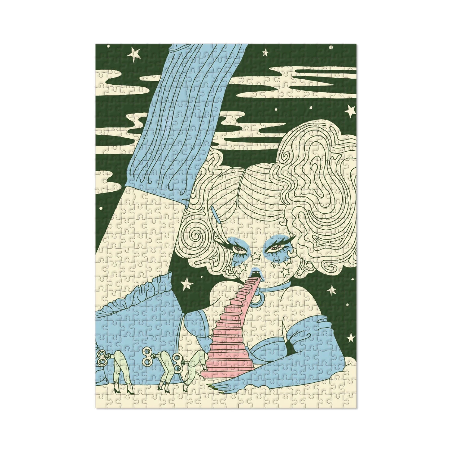 Cela 500 - Piece Jigsaw Puzzle - bubblegum market