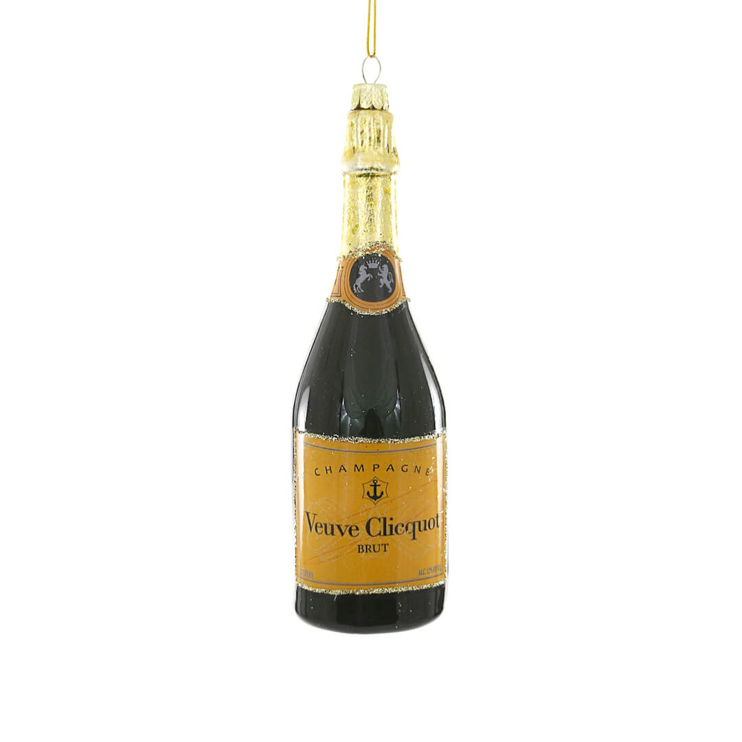 Champagne Brut Ornament 6" - bubblegum market