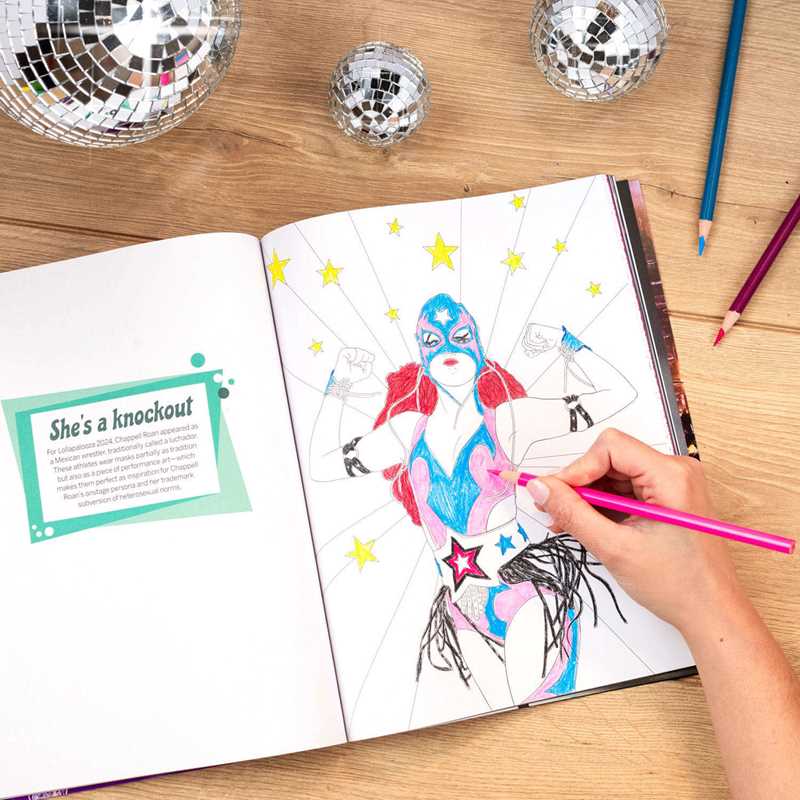 Chappell Roan Coloring & Activity Book - bubblegum market